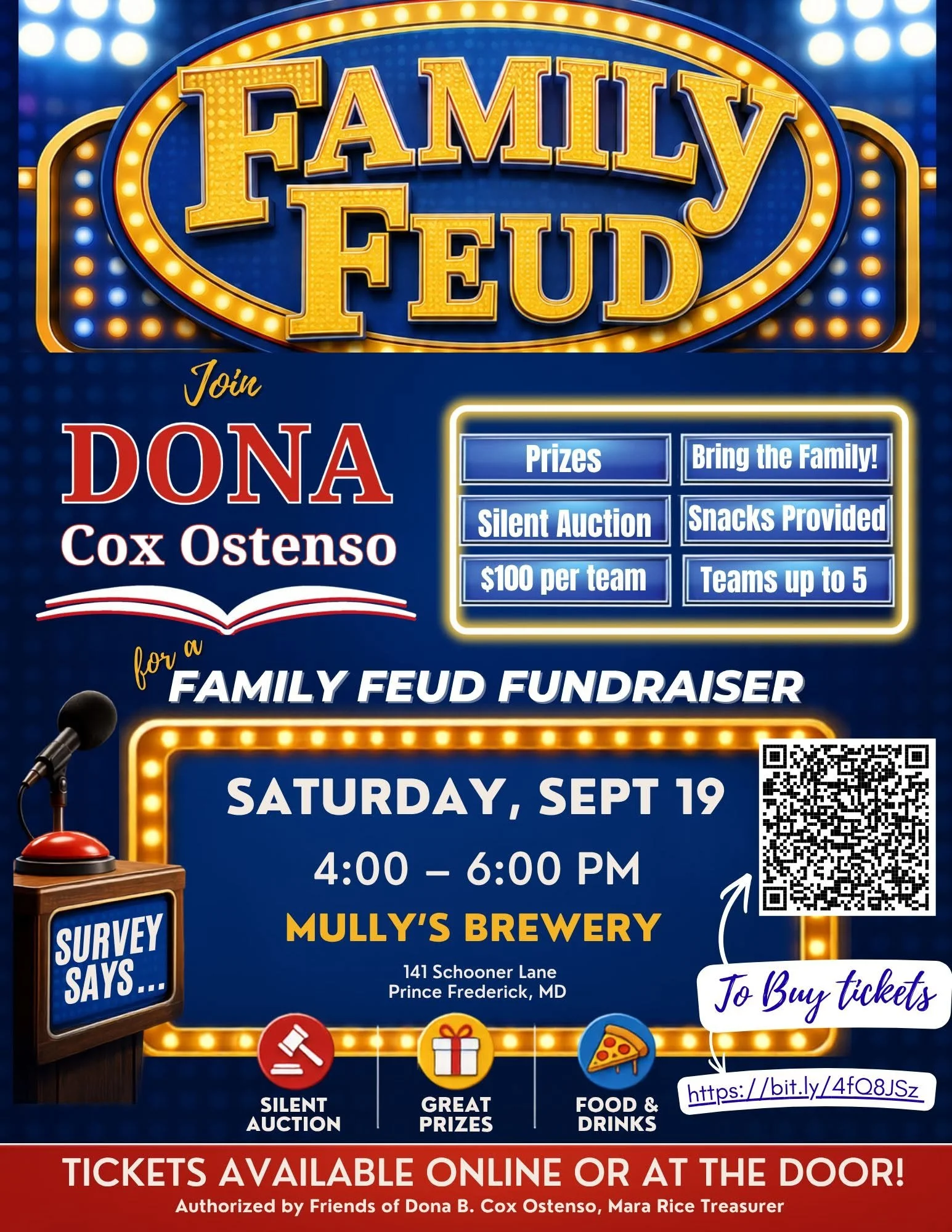 Family Feud Fundraiser w/ Dona Cox Ostenso