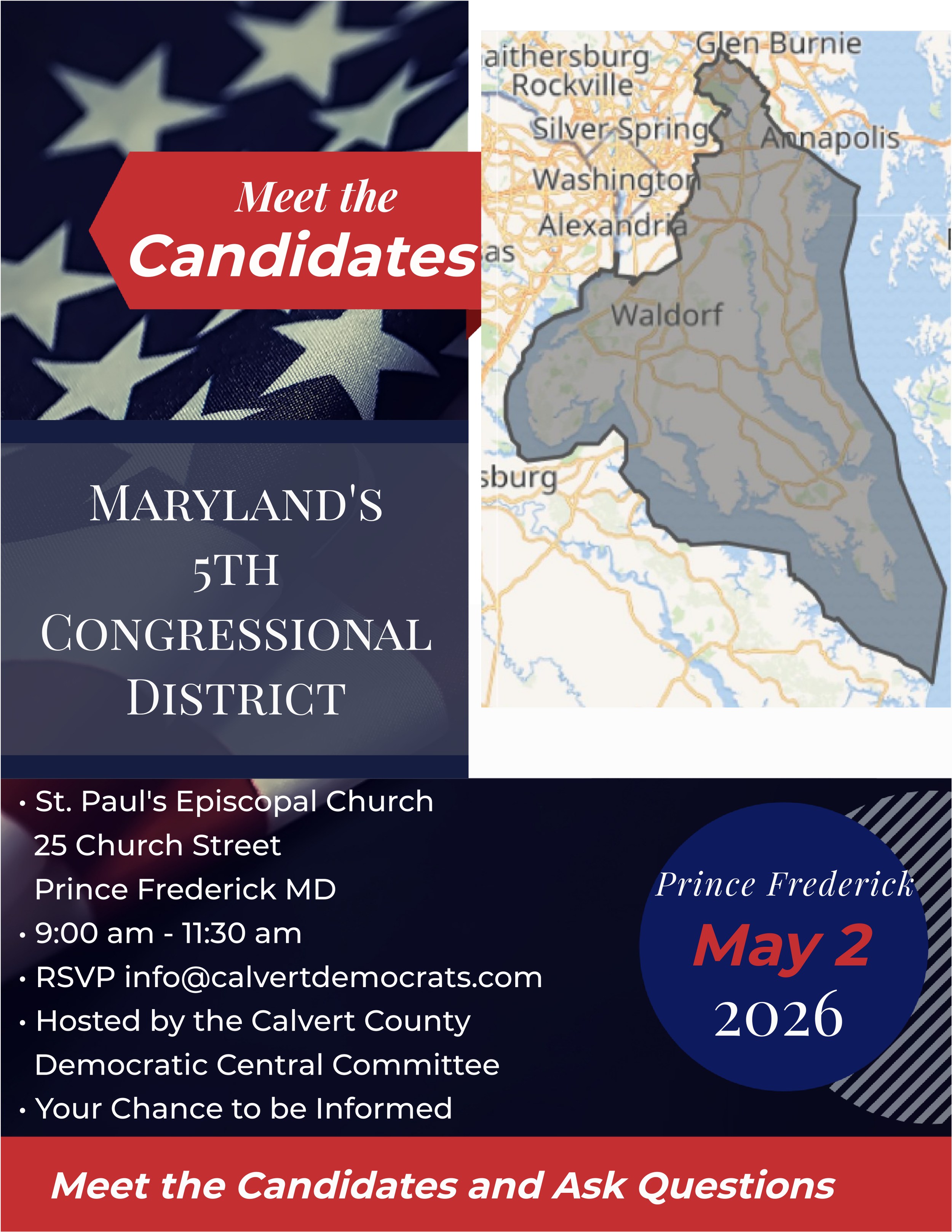 MD-05 Congressional Candidates Meet & Greet
