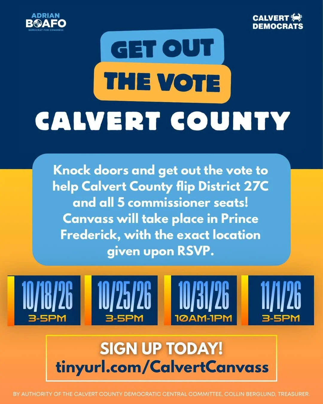 Canvassing for the Candidates