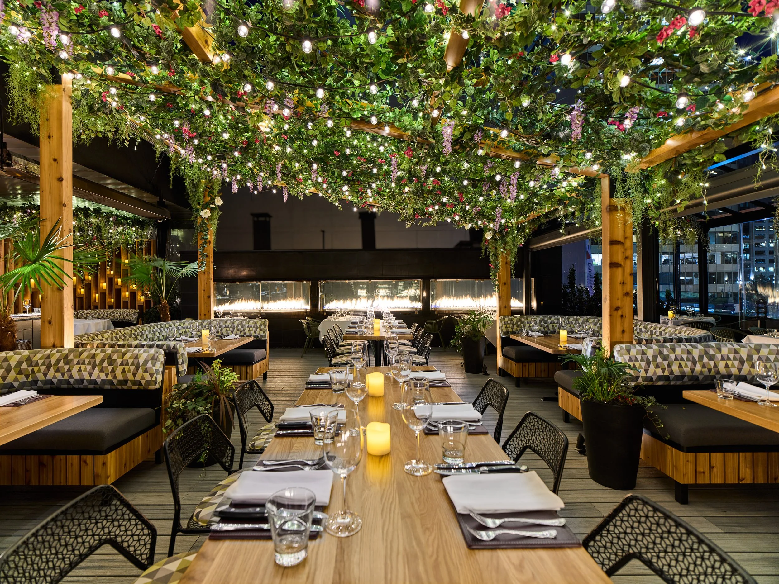 THE ROOF at Black + Blue — MONARC interiors