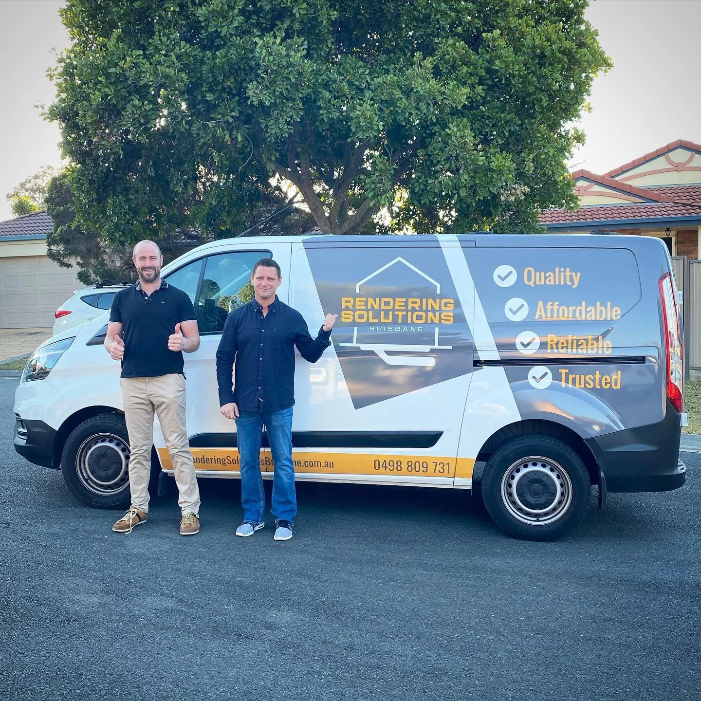 Rendering Solutions Brisbane is officially launched and we&rsquo;re pumped!! Check out our website for details #rendering #smallbusiness