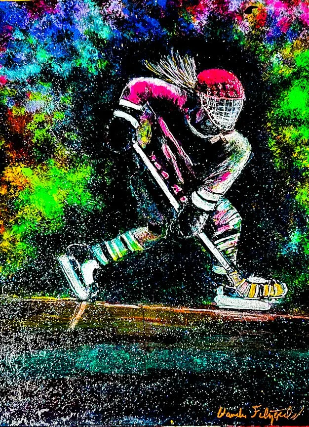 She Shoots! - Hocky Portrait