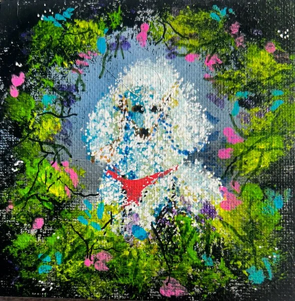 Tilly - Stylized Pet Portrait