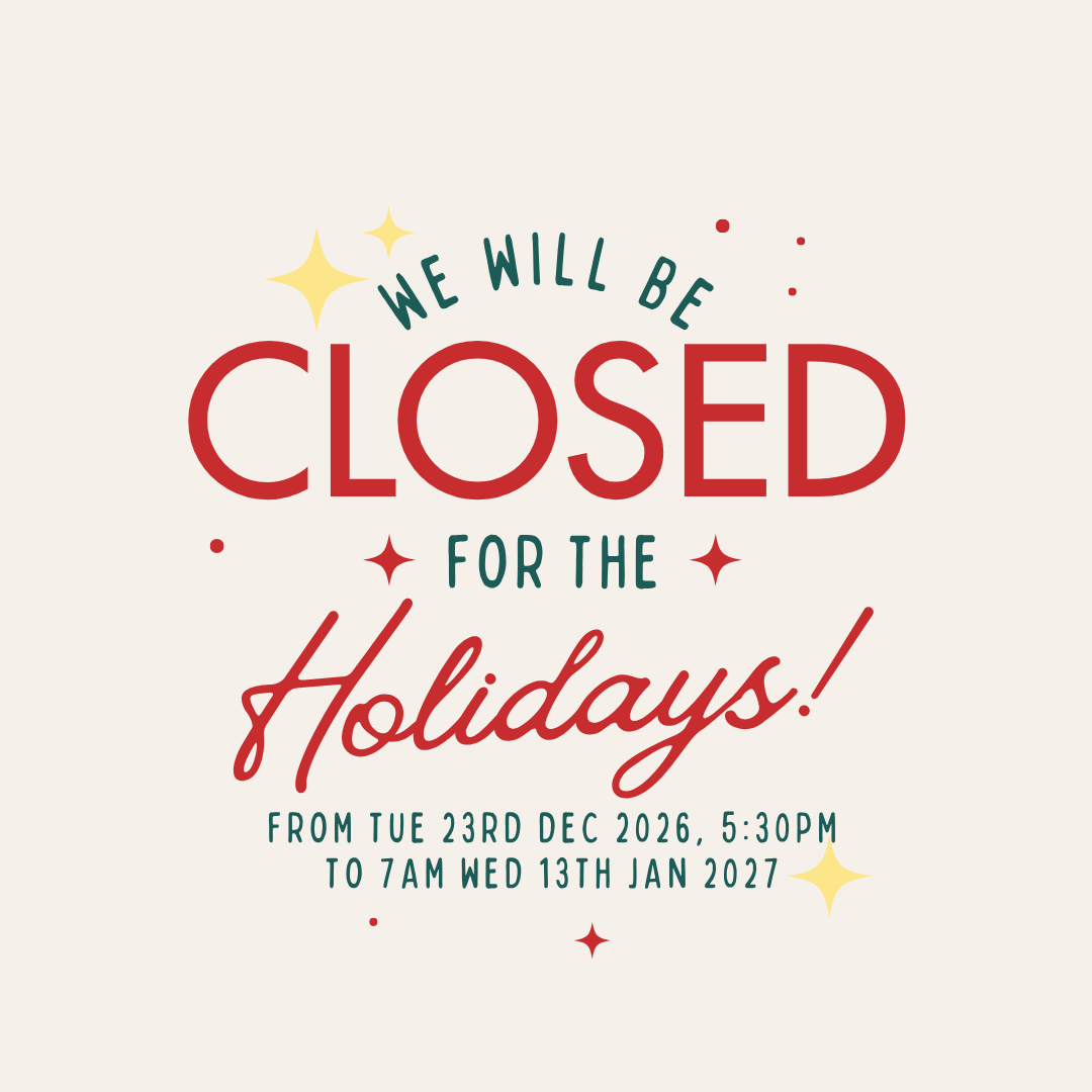 Christmas Closure