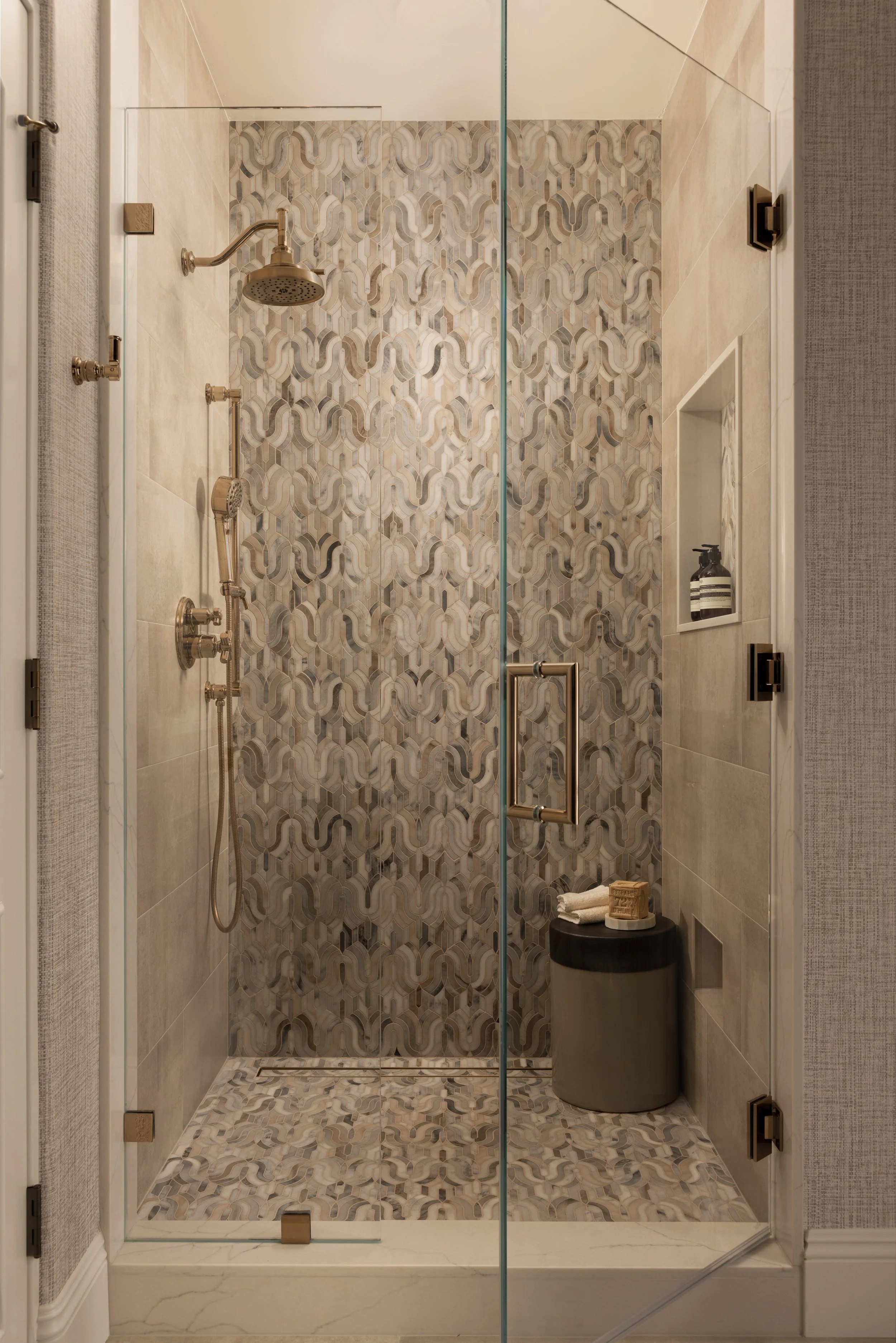 West Coast Elegance - Wood Paneled Bathroom 3 Shower.jpeg