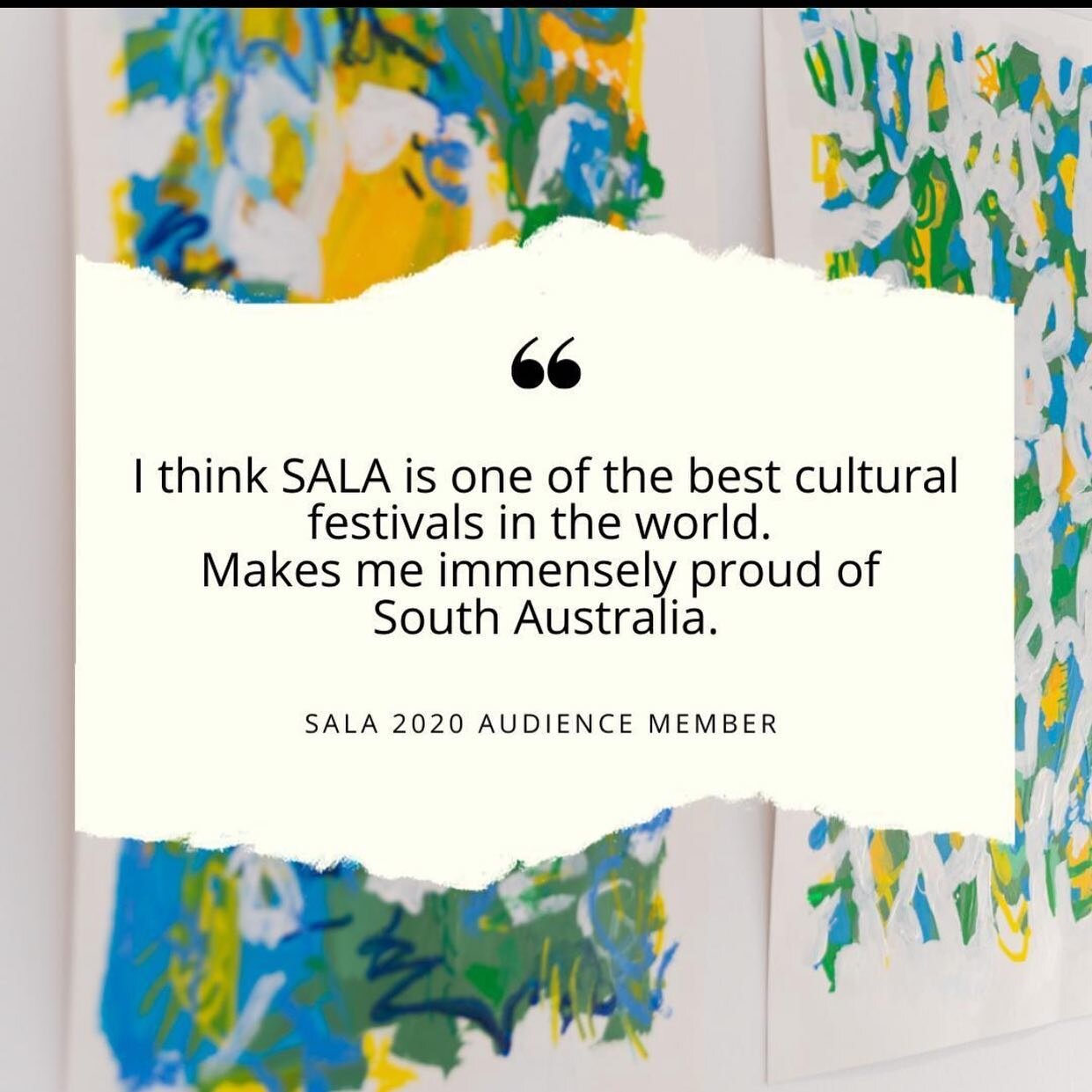 The first newsletter in the lead up to SALA Festival exhibition is here! This edition features a special offer from exhibition venue Martini Ristorante and highlights our Wine Sponsor Serafino Wines. 
See https://bit.ly/3hz9GQ2
@nelladpbella 
@sala