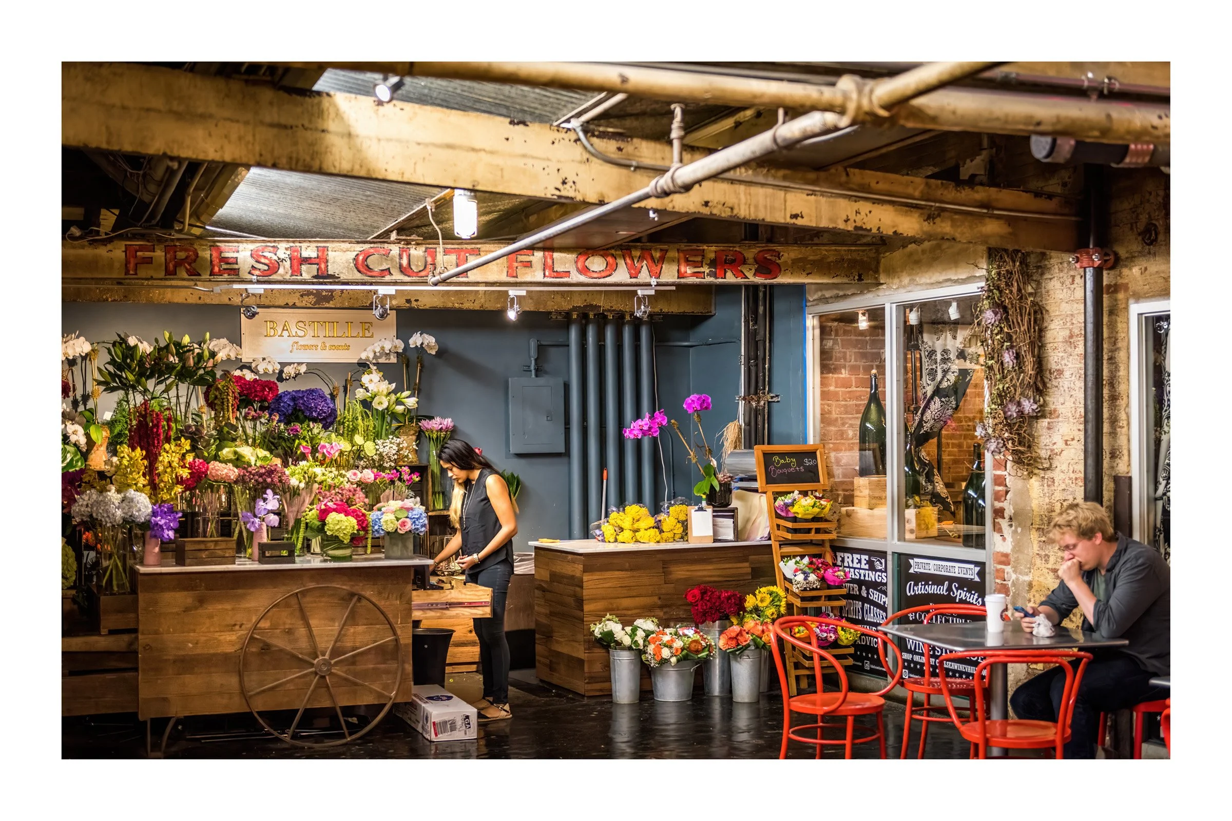 "Chelsea Flower Show" photographic artwork by Sue McKay.