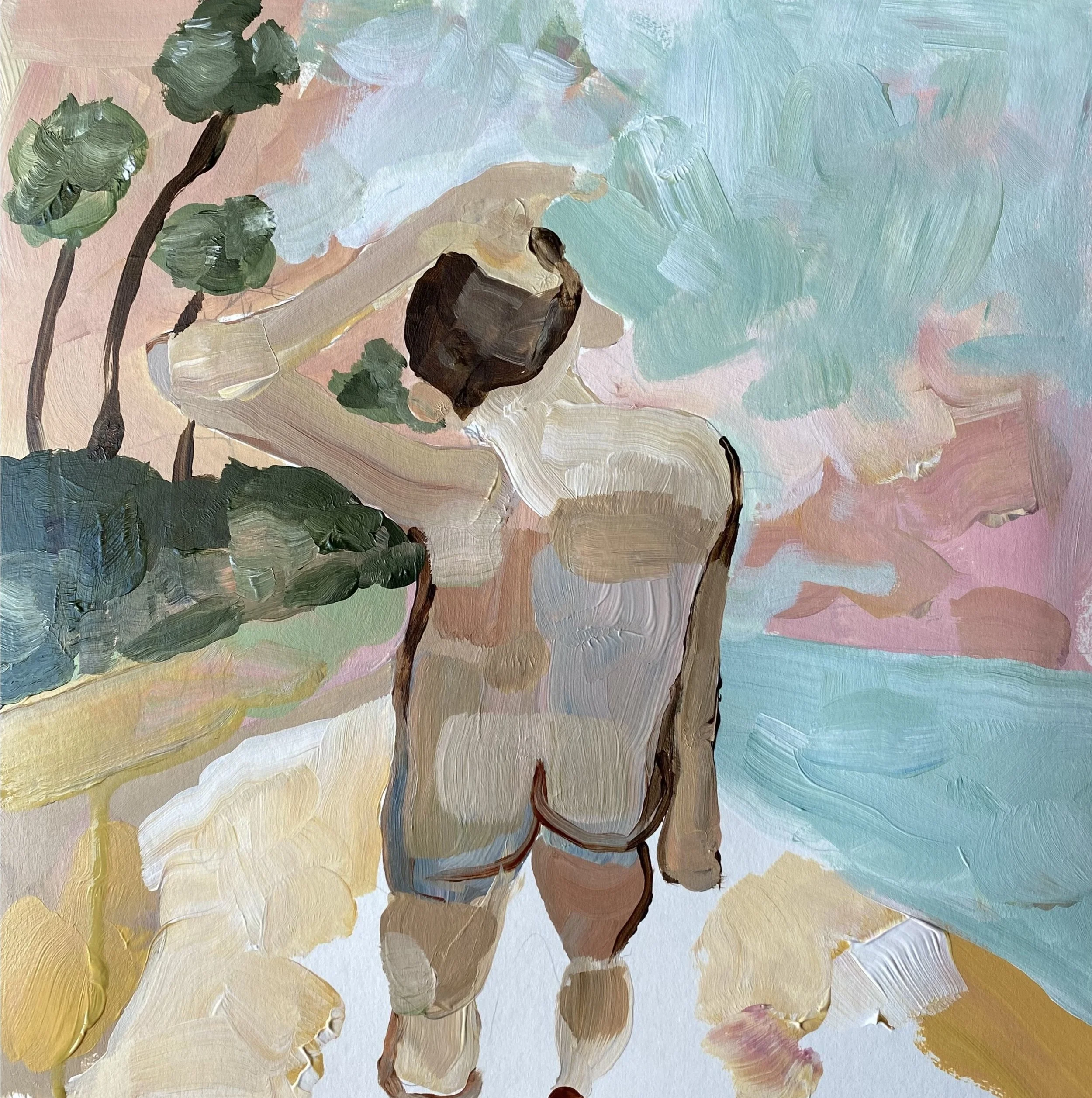 Butterfly Beach print