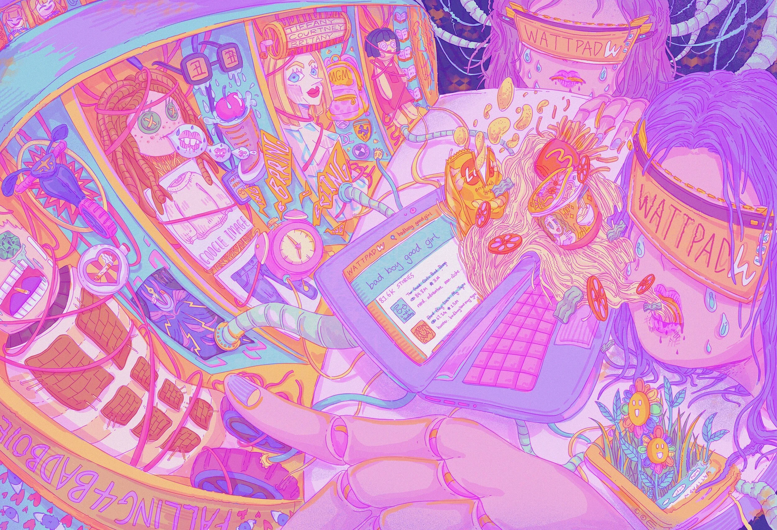 “The Bad Boy and the Good Girl” Art — Buddy!