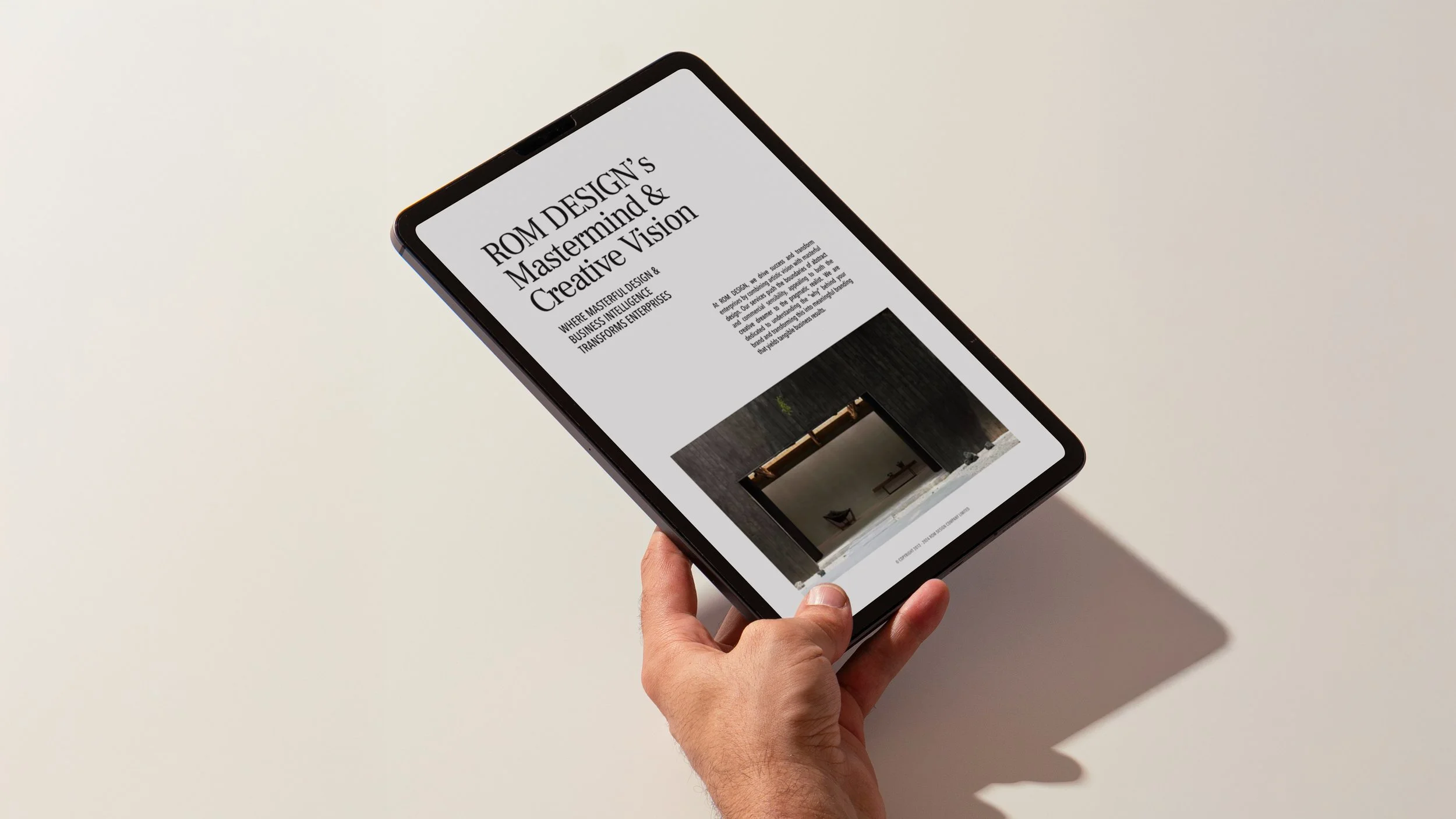 ROM DESIGN   |   Branding & Content Strategy