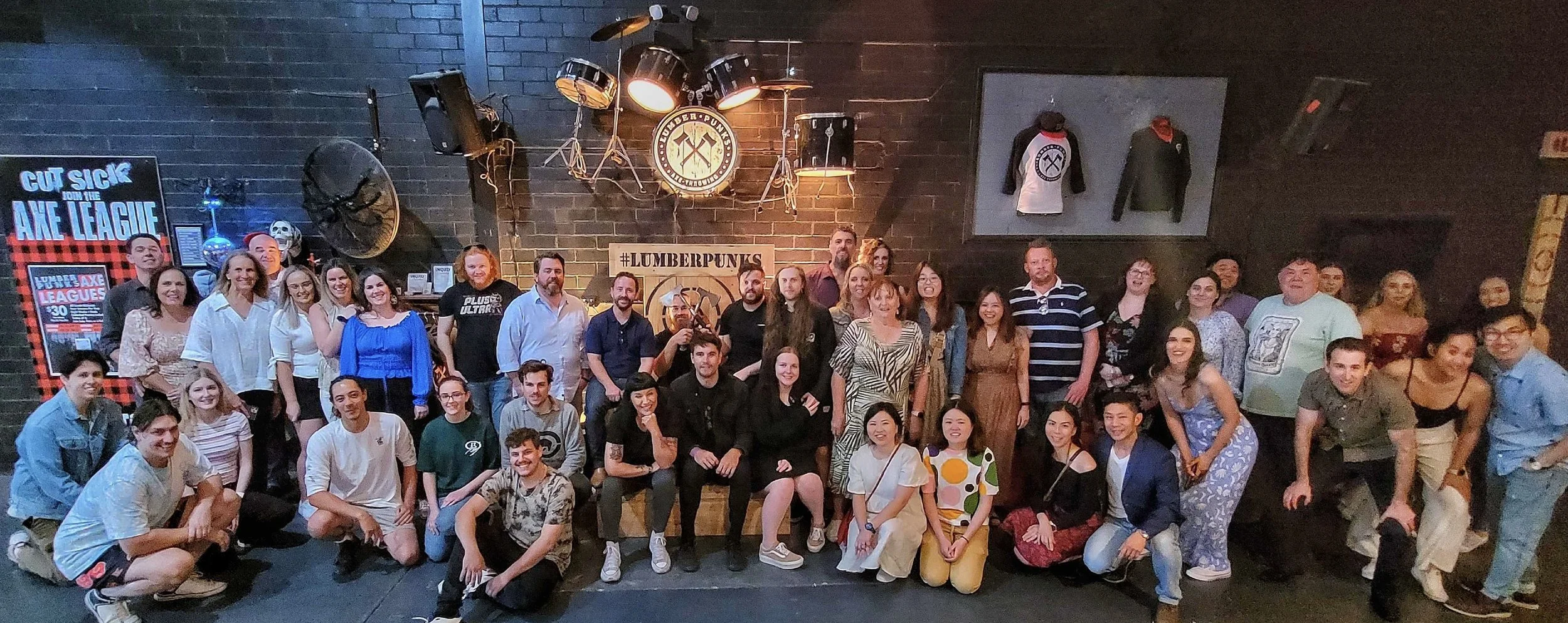 Parties Lumber Punks Axe Throwing Sydney Brisbane Perth Melbourne