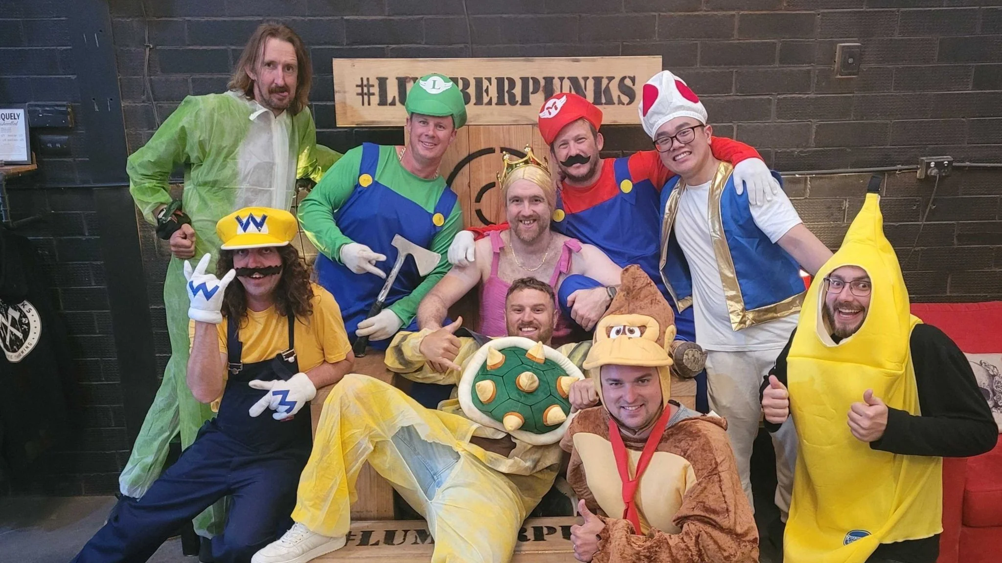 Parties Lumber Punks Axe Throwing Brisbane Perth Melbourne