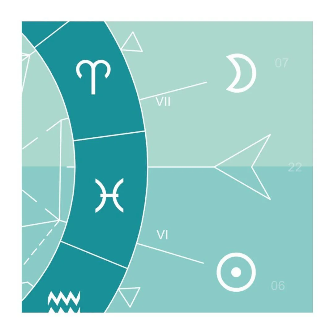 Parlez-vous l'astrologie? ☀️ Soleil en Poissons en maison 6 (en semi-sextile &agrave;) la 🌙 Lune en B&eacute;lier en maison 7