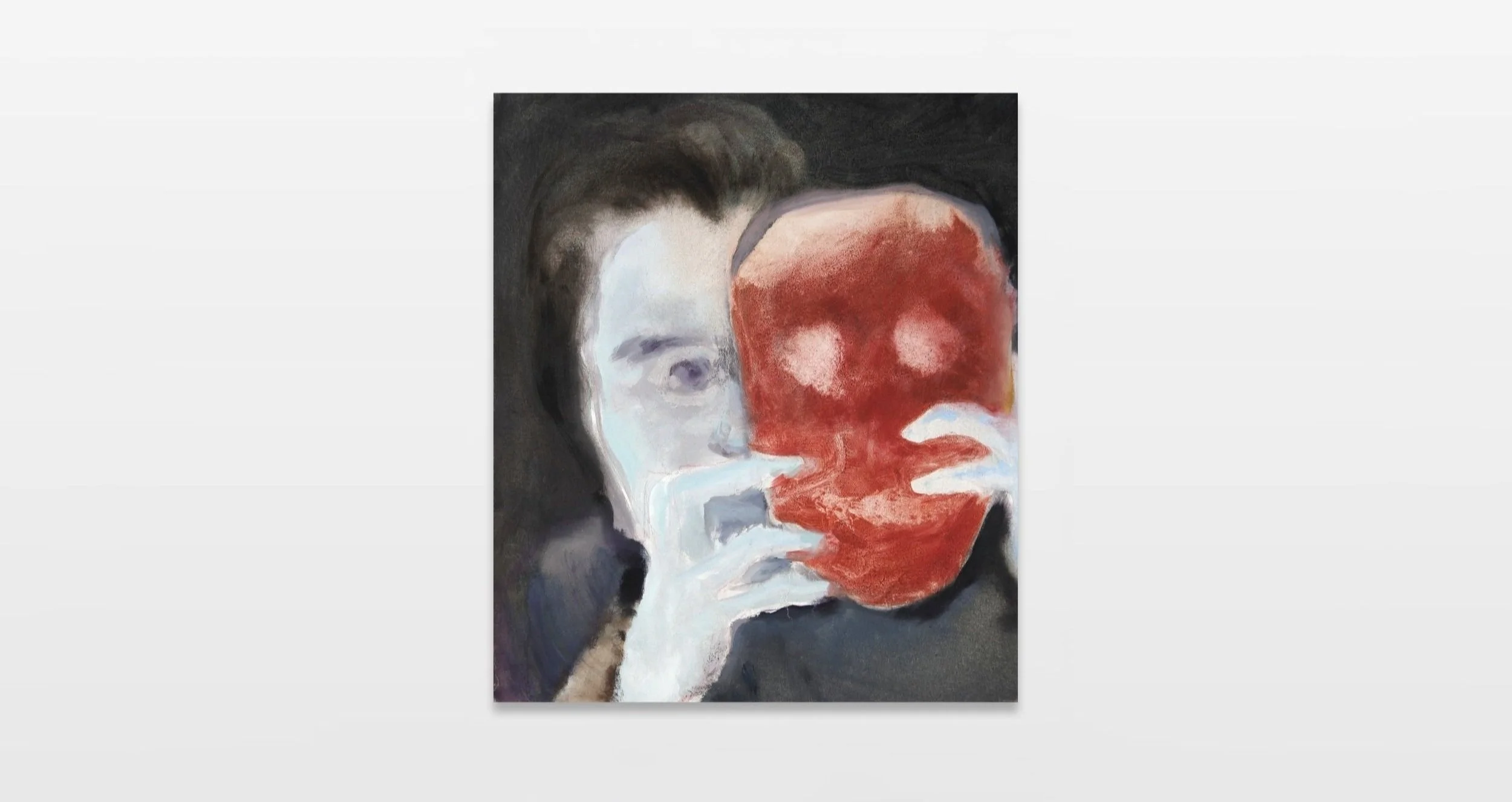 习惯黑暗的眼睛_Dark Eyes_75x65cm_Oil on canvas_2020.jpg