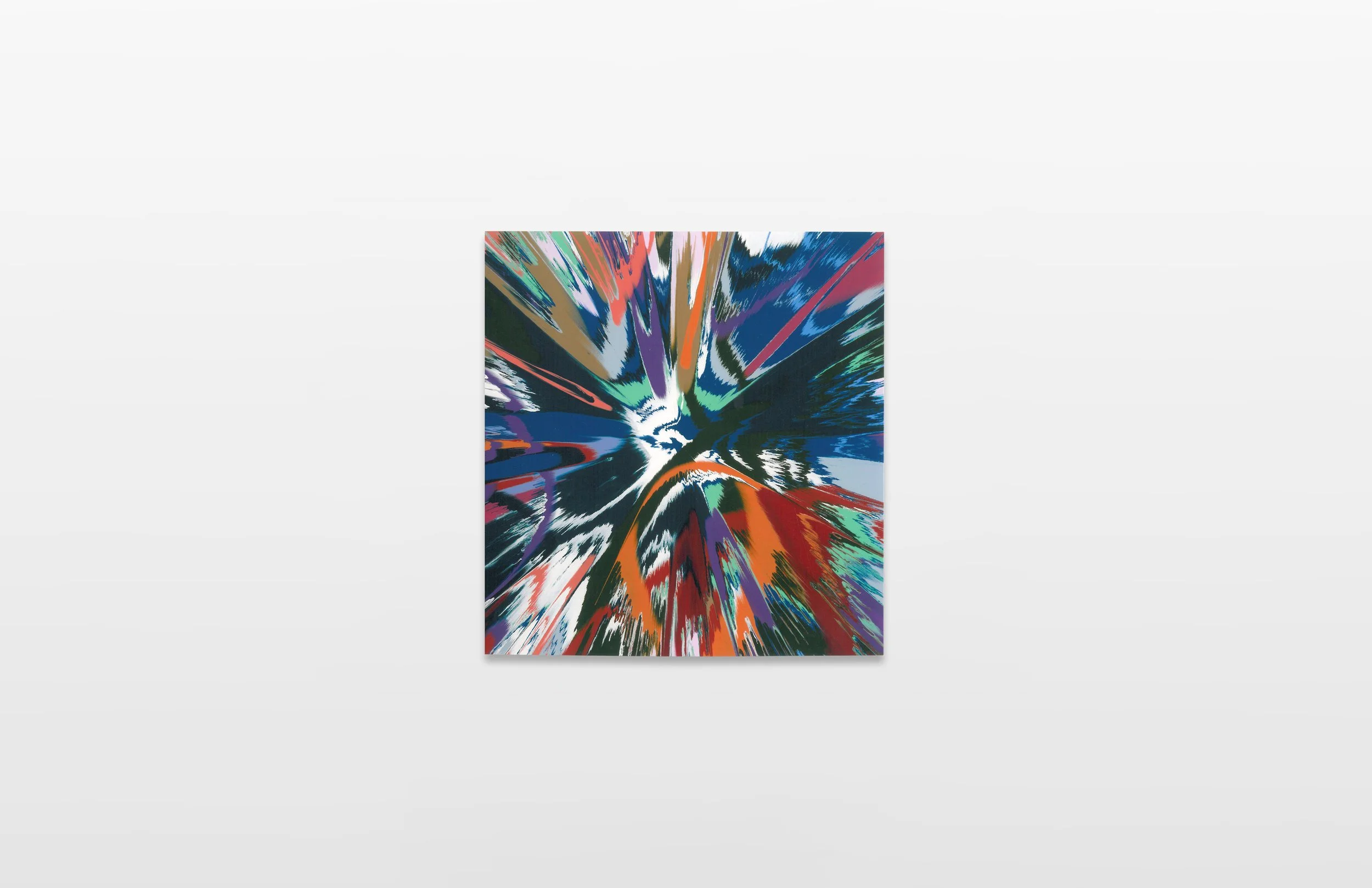 达明安·赫斯特Damien Hirst, 《黑暗很美 (Beautiful I See Darkness Painting)》, 2007.jpg