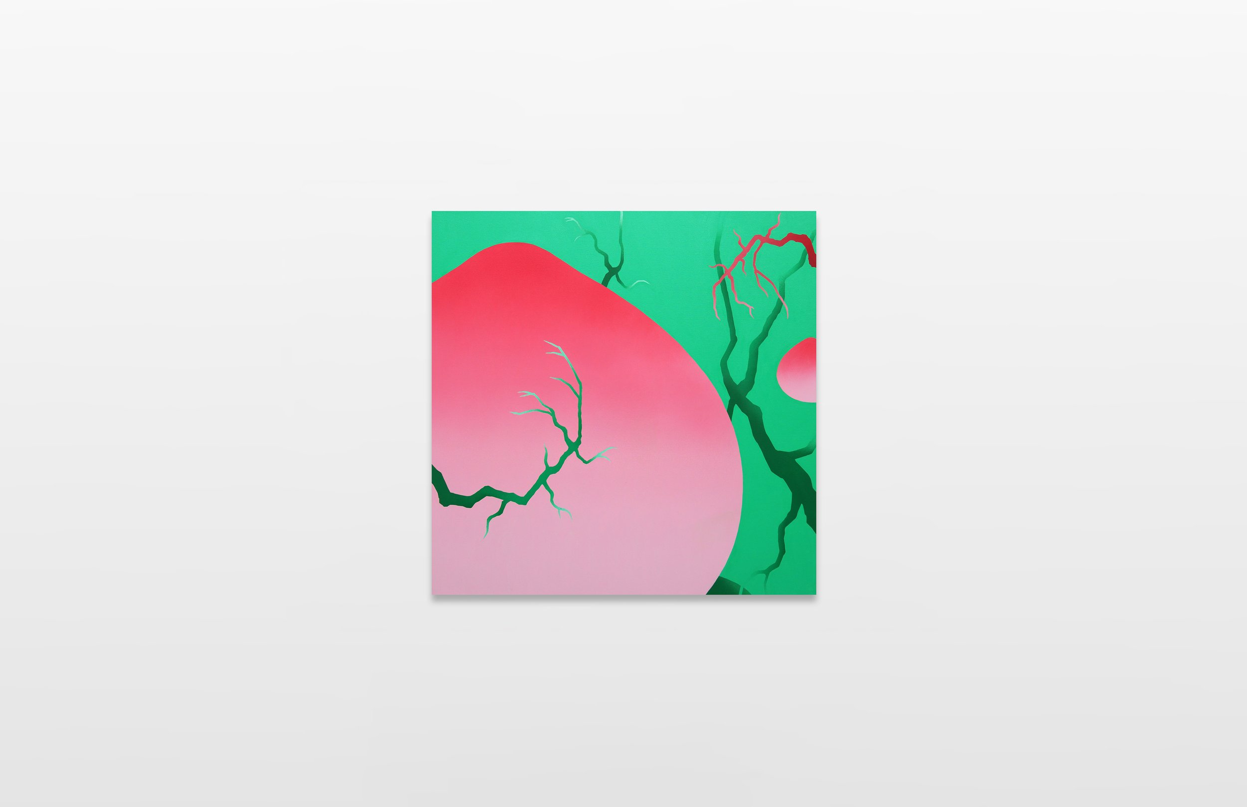 21.林子楠.荧山01，布面丙烯 喷漆，2021. 120x120cm.jpg