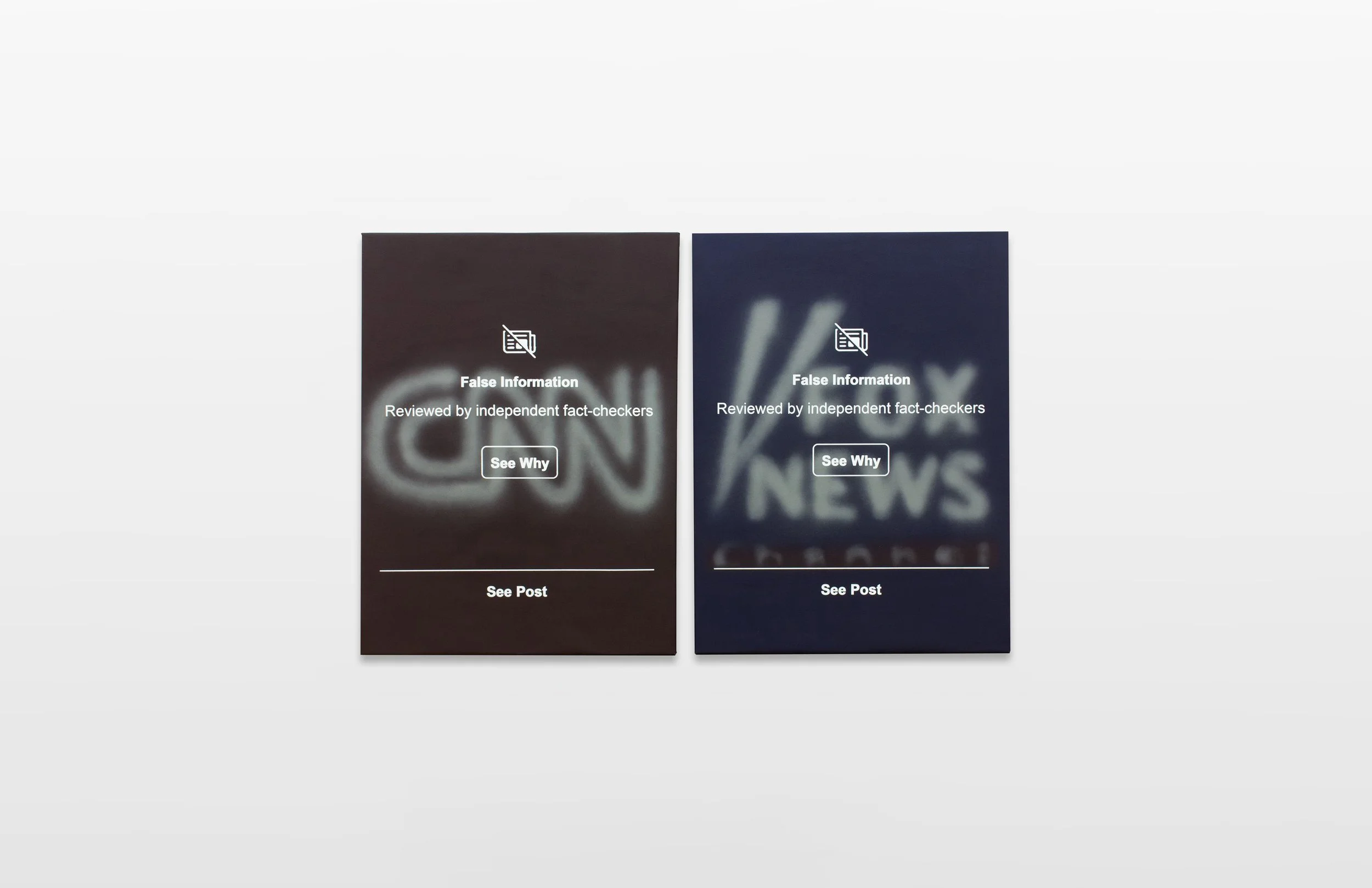 莫罗·马丁内斯.双联画3号,2021.122x182,布面喷漆 丙烯 Mauro Martinez.Bipartisan Diptych No.3,2021.122x182,Aerosol and acrylic ink on canvas.JPG