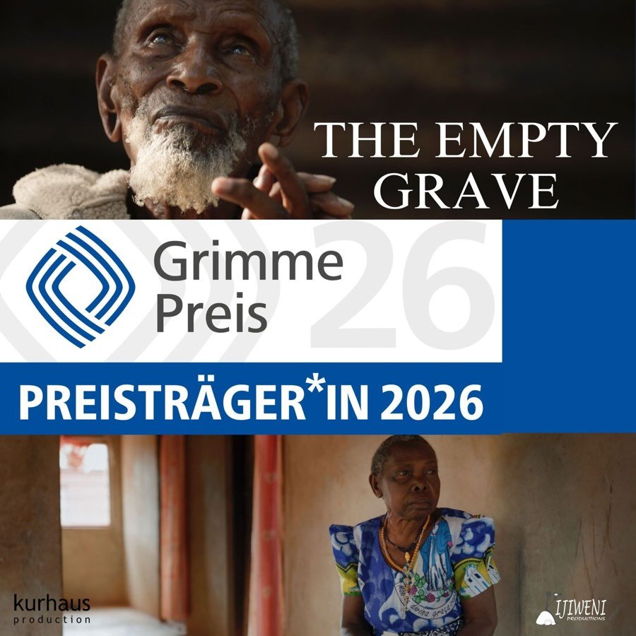 &ldquo;The Empty Grave&rdquo; WINNER Grimme Preis 2026!✨@grimme_institut

Hongera sana kwa timu ya Kaburi Wazi na shukran za dhati kwa familia ya Mbano na ya Kaaya. Sauti na jitihada zenu zinatuhakikishia historia yetu haitasahaulika.

Production com