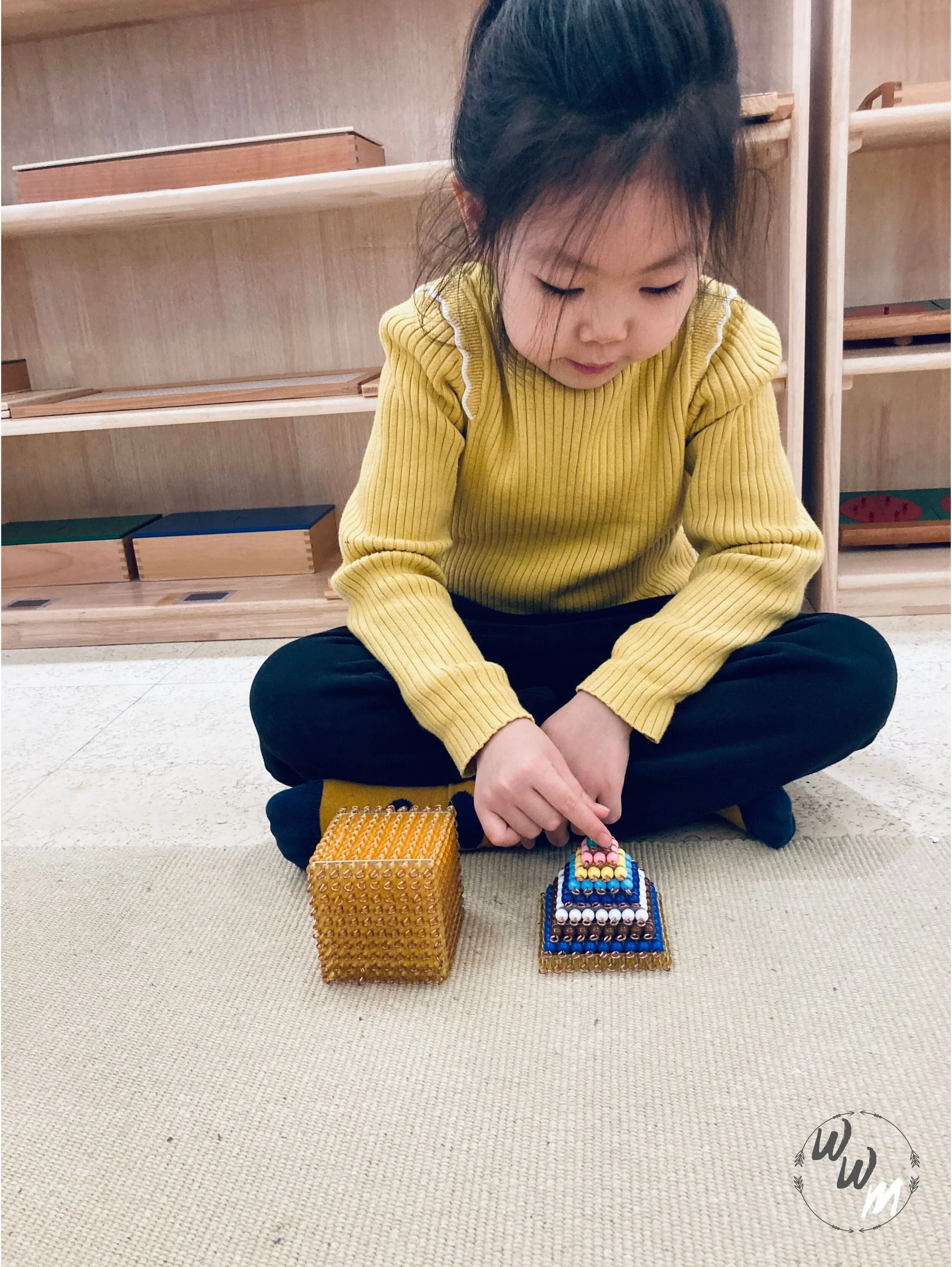 Montessori introduction to the Bead Chains — The Wonderful World of