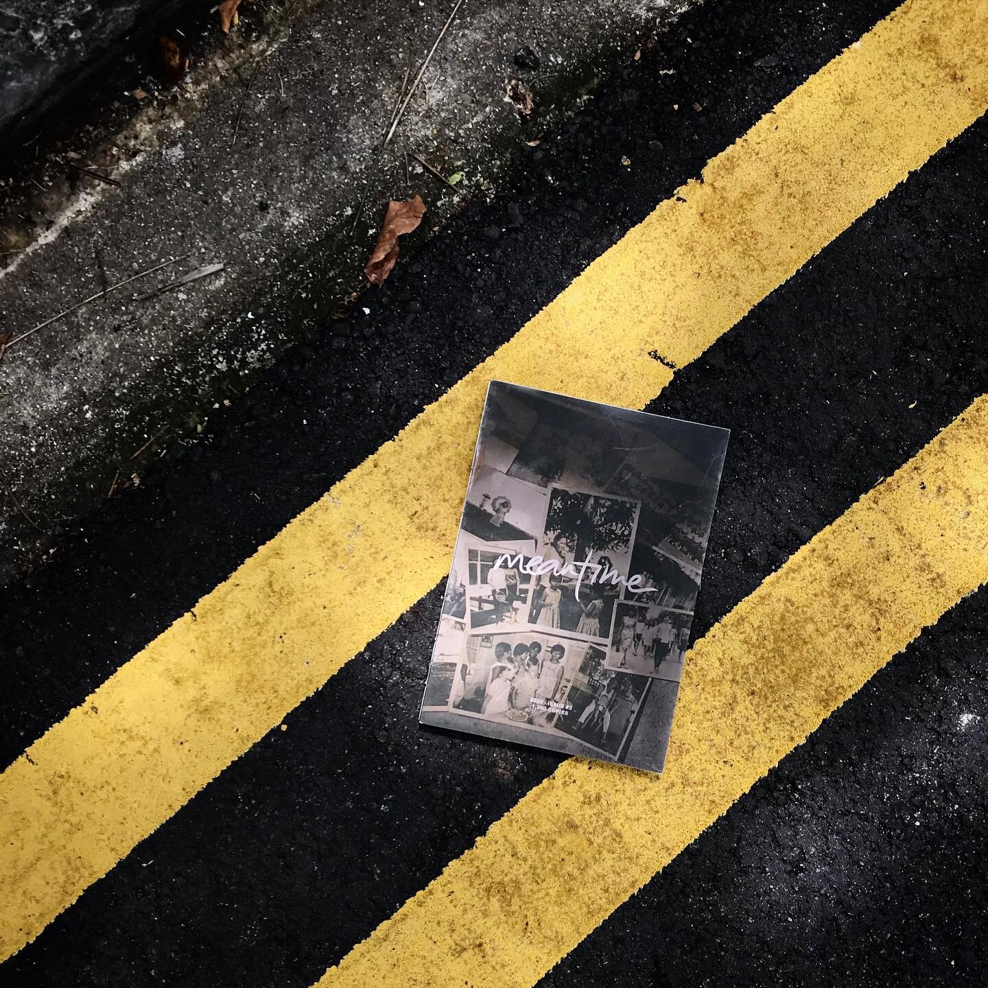 Nothing is ⛔️ OFF LIMITS ⛔️ in @meantime.zine &ndash; just like this copy parked here at a double yellow line 🚧⁣⁣⁣

Wonder what else can be found by the roadside at night? Spirits and unwelcome guests.

Issue #2 now available at: ⁣⁣⁣
⚡️ meantime.sg/