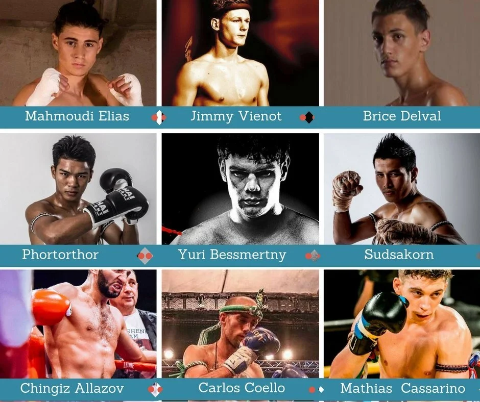 I primi 9 grandi nomi di Thaiboxemania 2017
