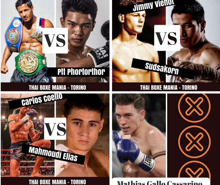 3 Grandi Match già fissati per Thaiboxemania 2017