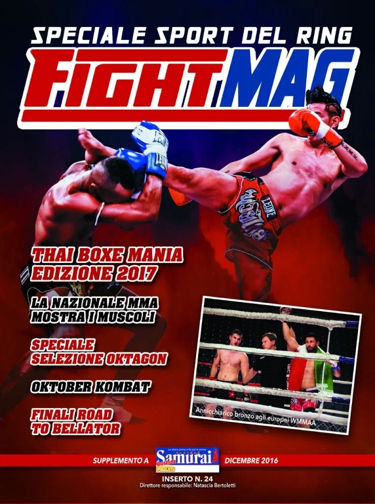 THAI BOXE MANIA IN EDICOLA CON SAMURAI!