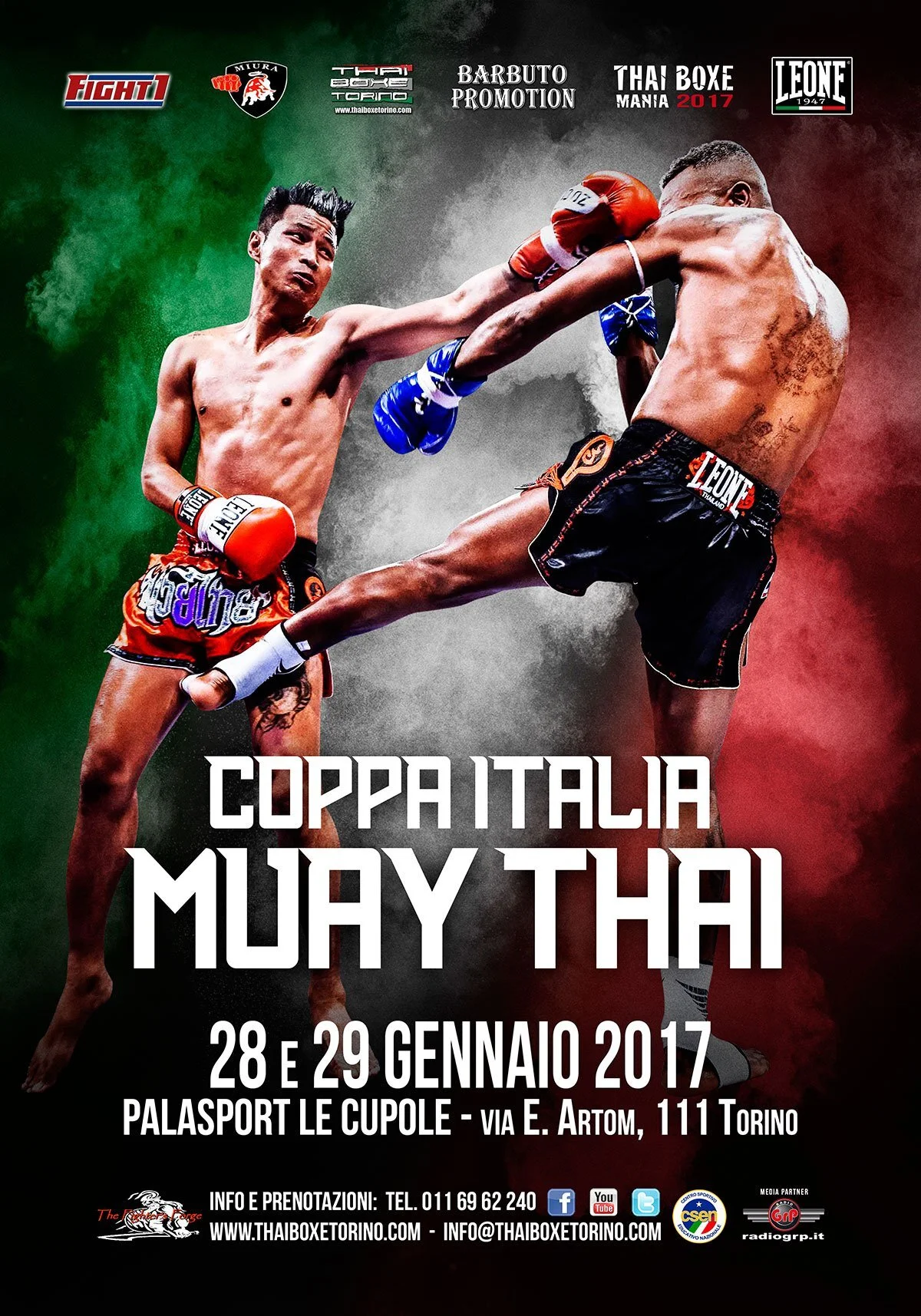 COPPA ITALIA FIGHT 1 DI MUAY THAI VIENI A COMBATTERE