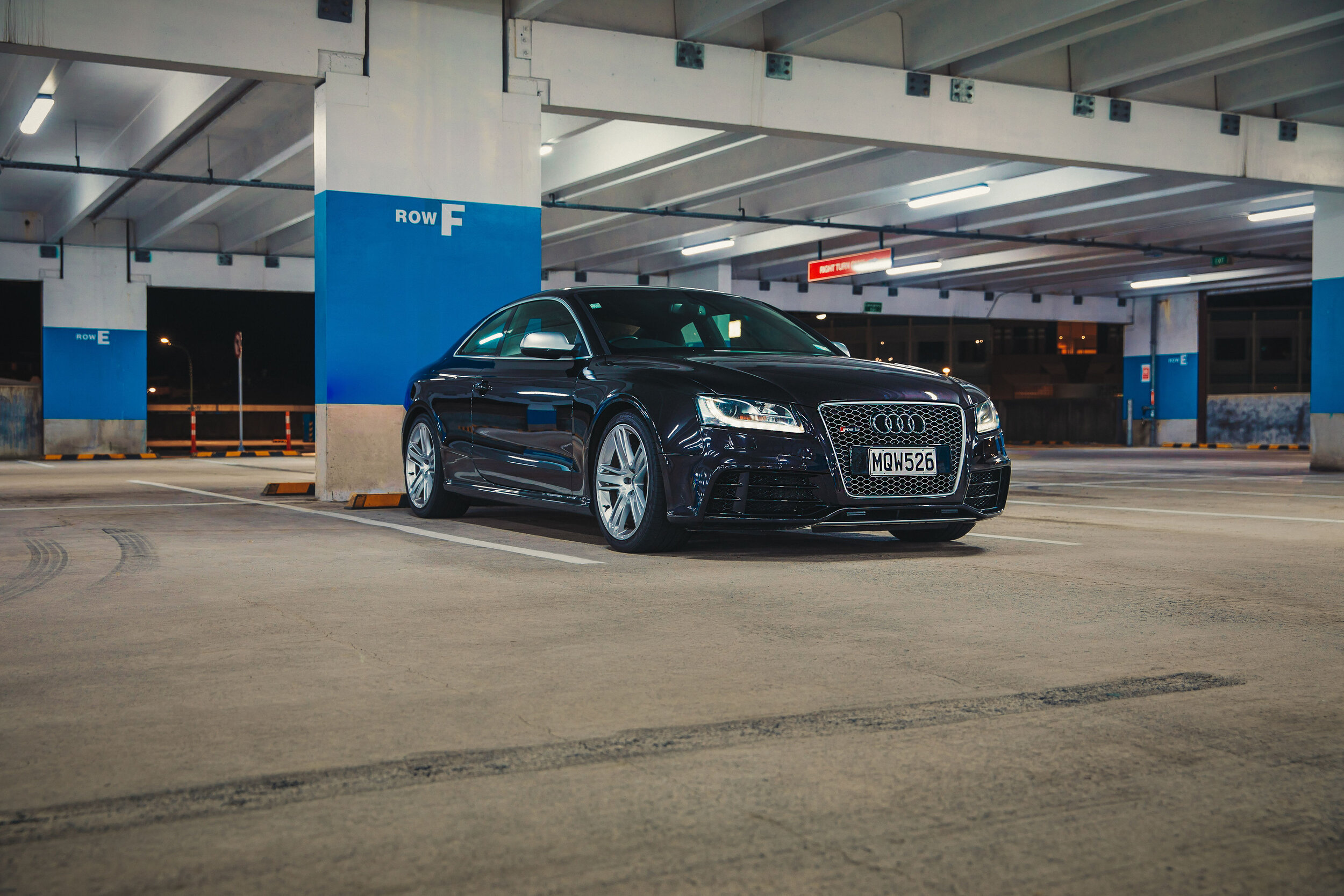 Audi RS5 Coating in Garage