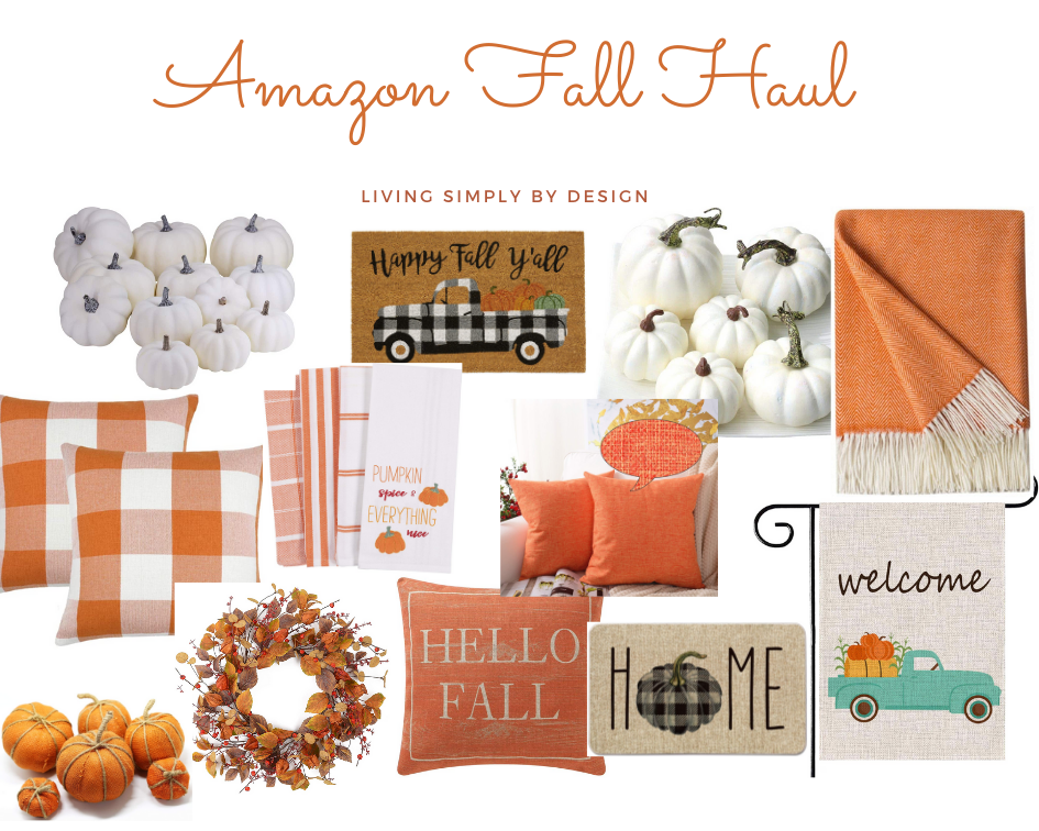 Amazon Fall Haul — Living Simply by Design