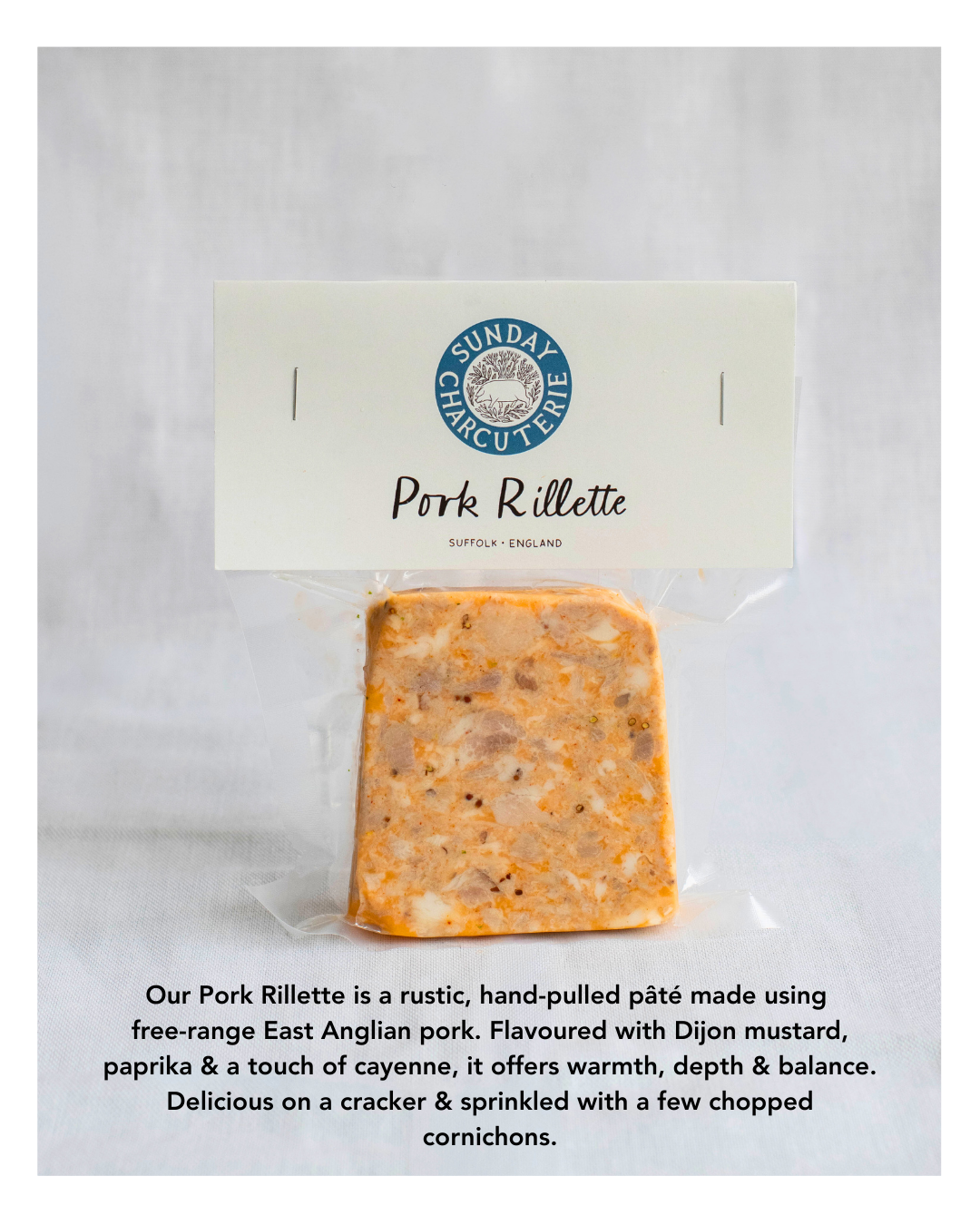 Sunday Charcuterie - Pork Rillette