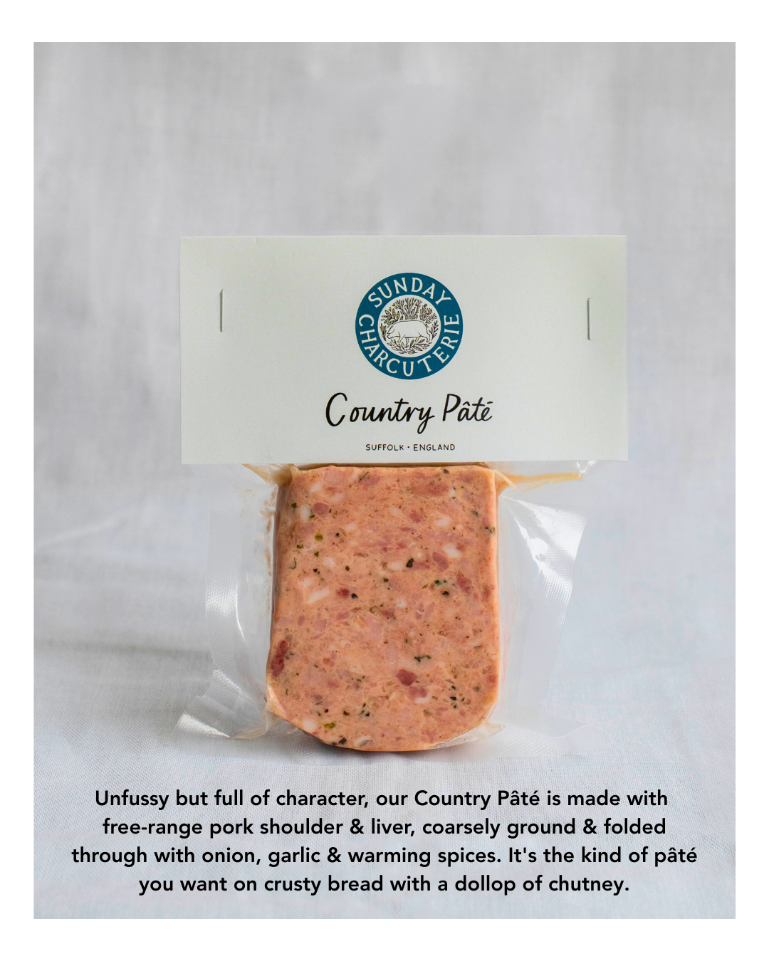 Sunday Charcuterie - Country Pâté