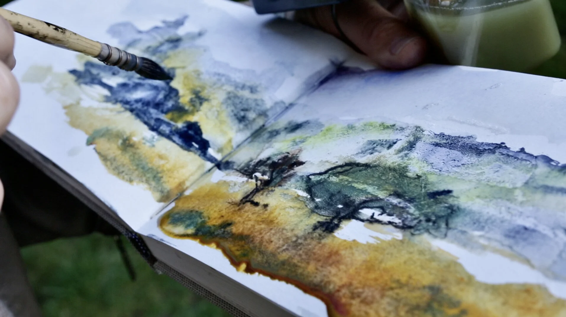 Wonderland - a sketchbook and a song for COP26