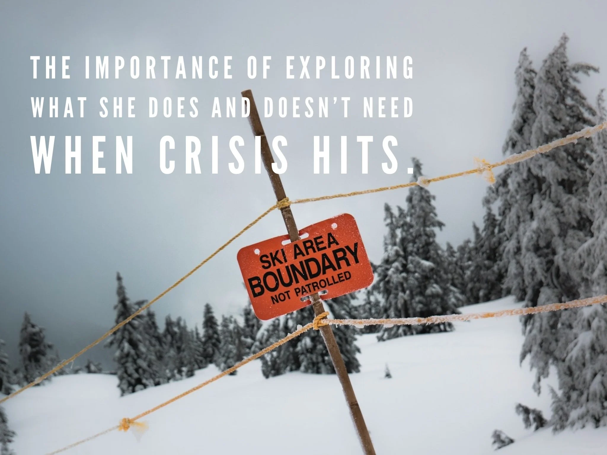 #103: Preliminary Boundary Work