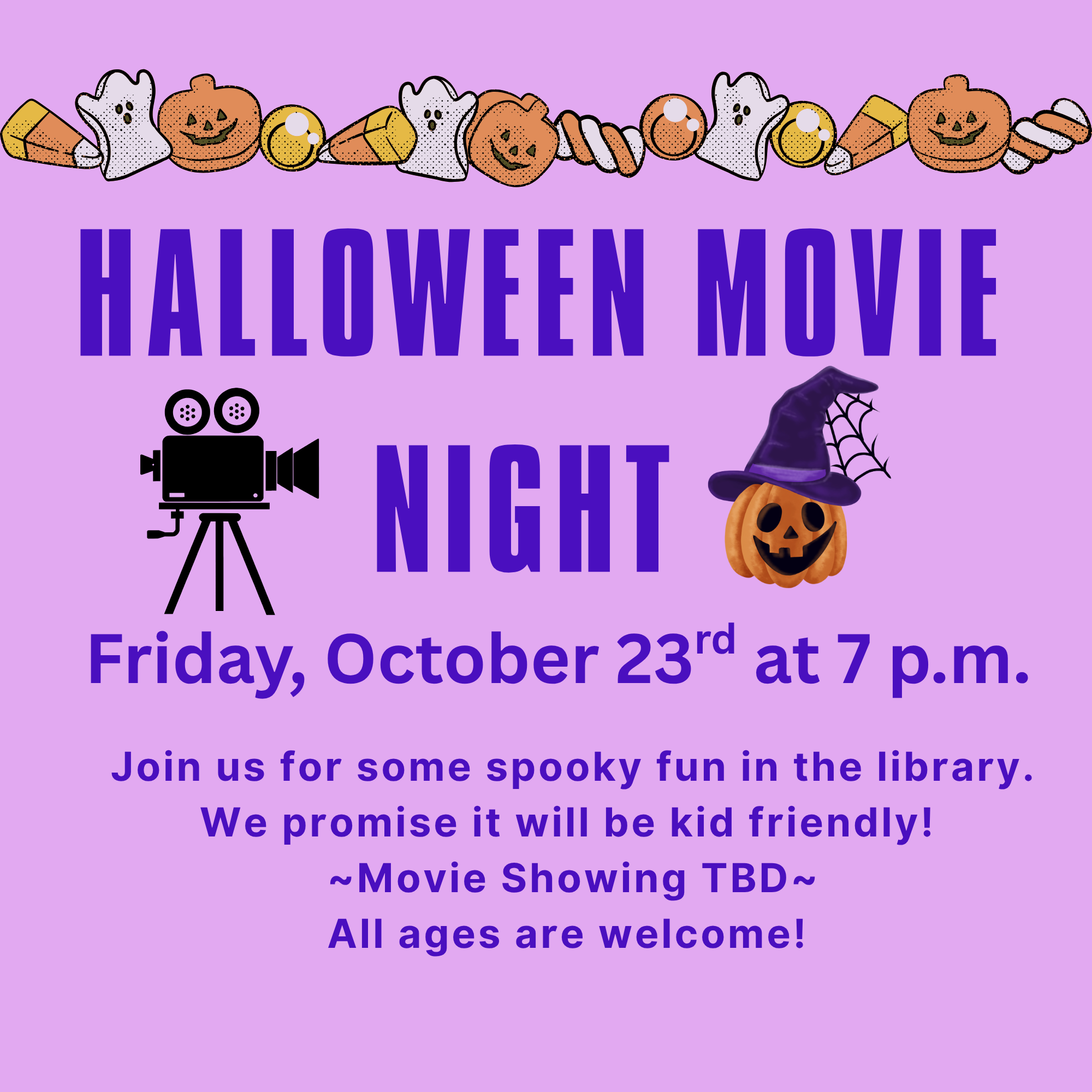 Halloween Movie Night!