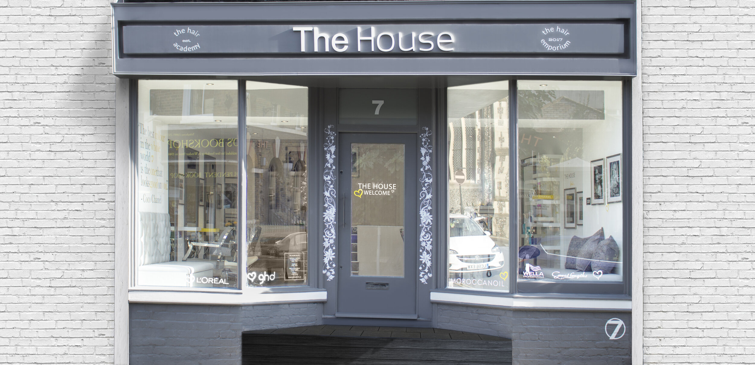 Menu 1 — the house salon