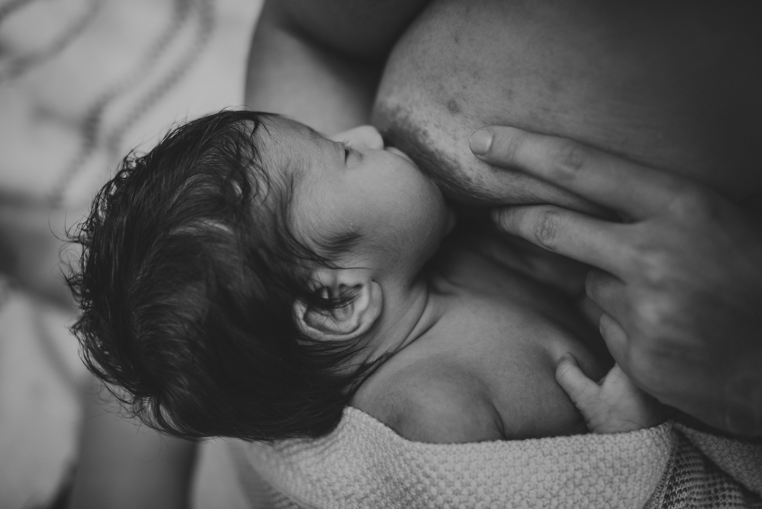 intimate and natural newborn photography in Exeter, Devon