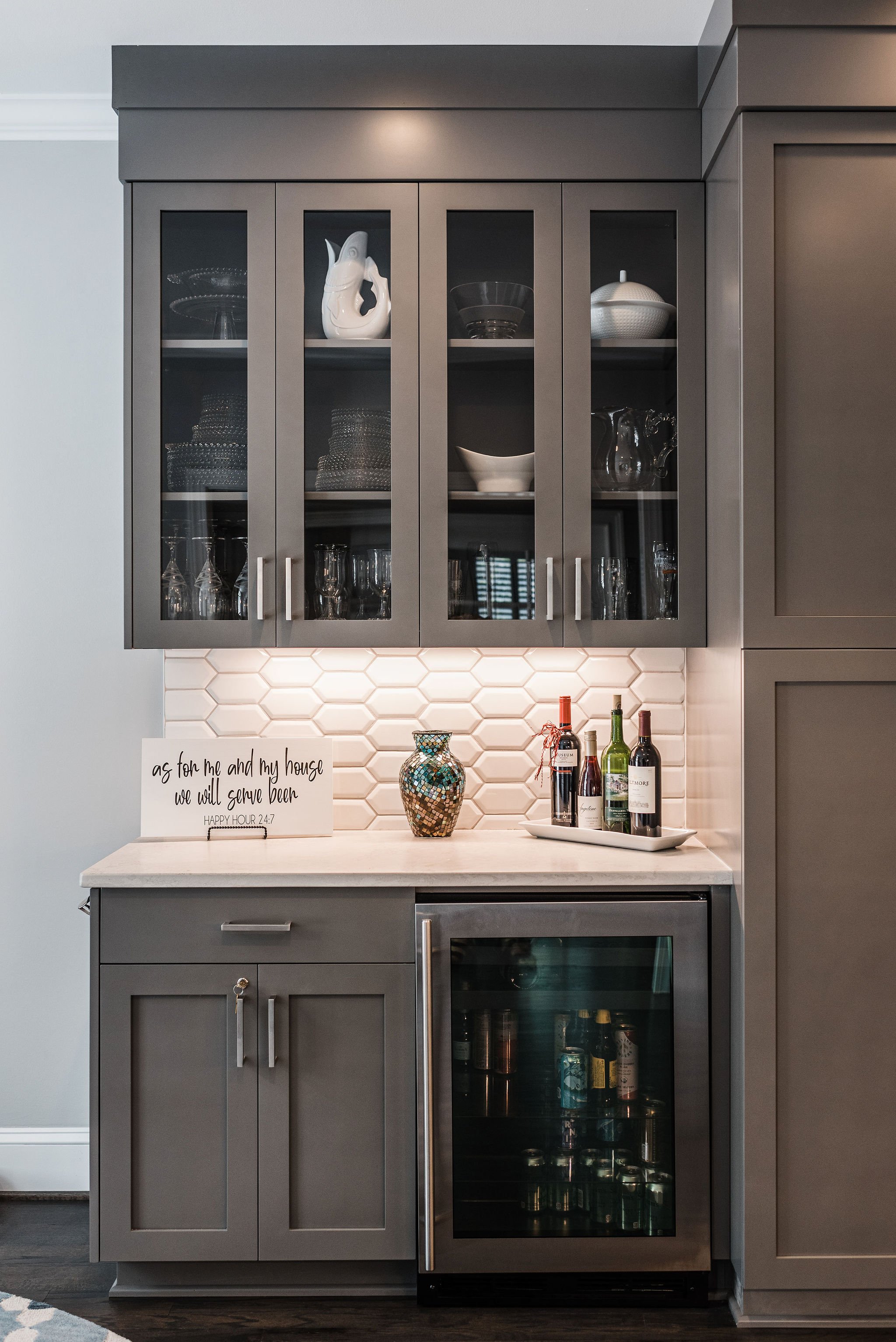 grey kitchen cabinets — Angela Knight Designs
