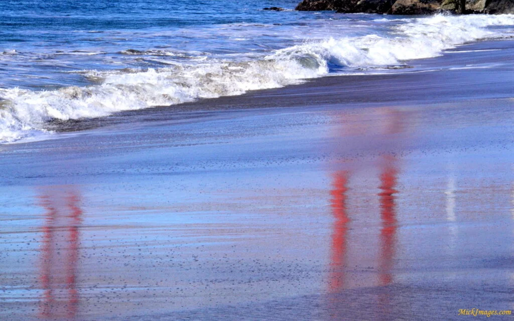 GoldenGate-Bridge-Towers-reflected-on-wet-sand-mickimages.com.JPG