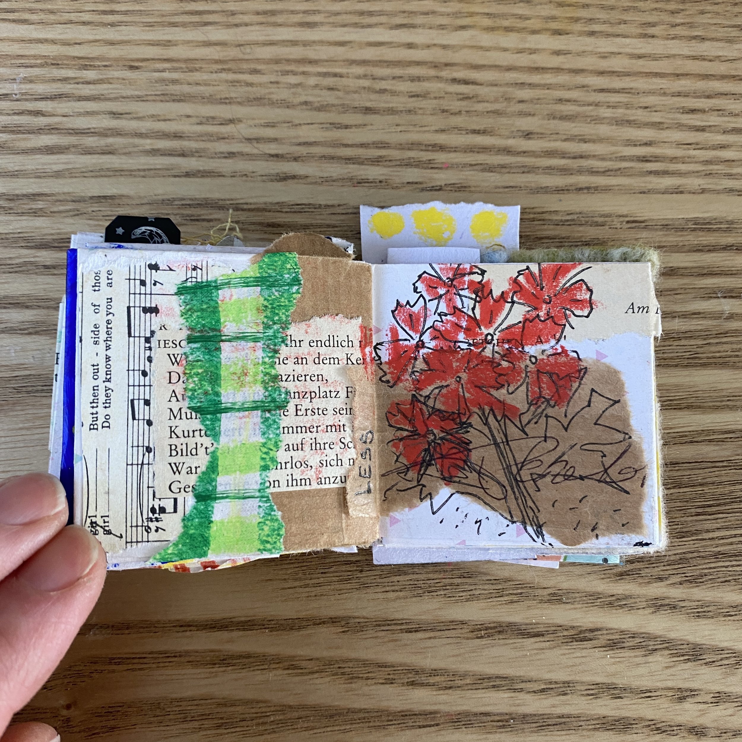 red and green collage_mini art journal by jessica maybury.jpg