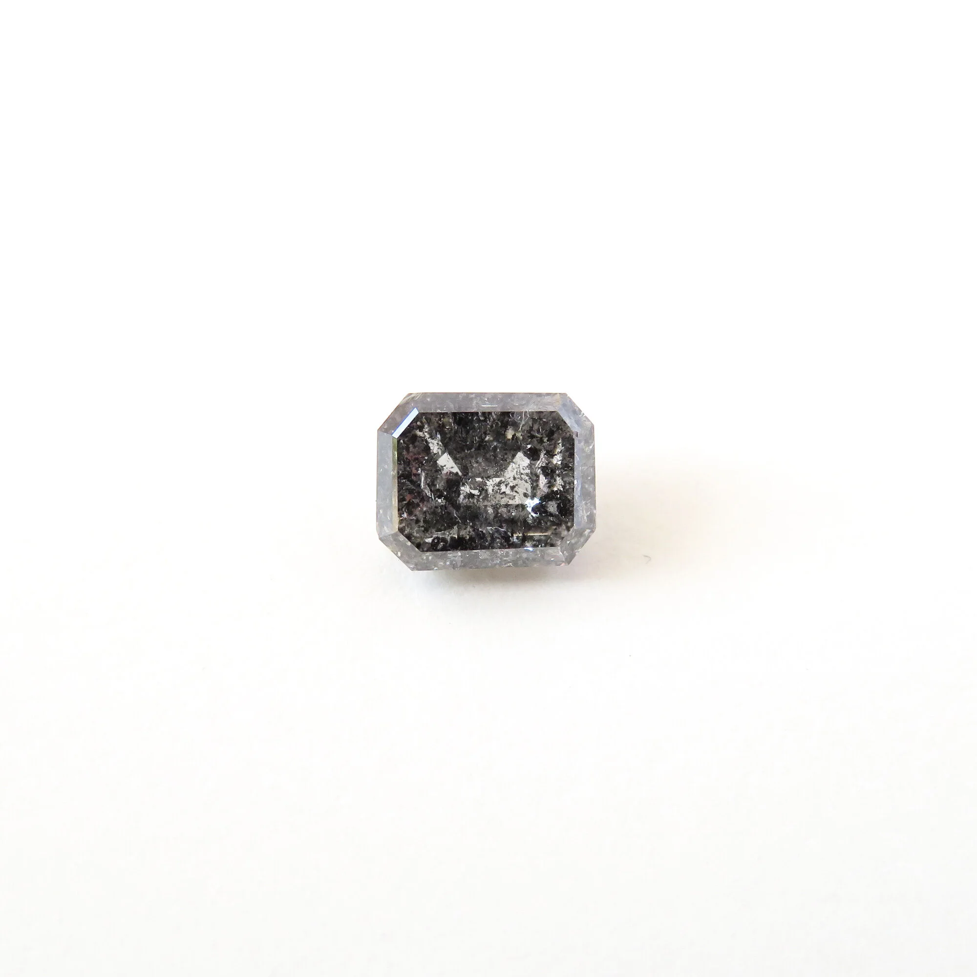 grey emerald cut diamond to buy