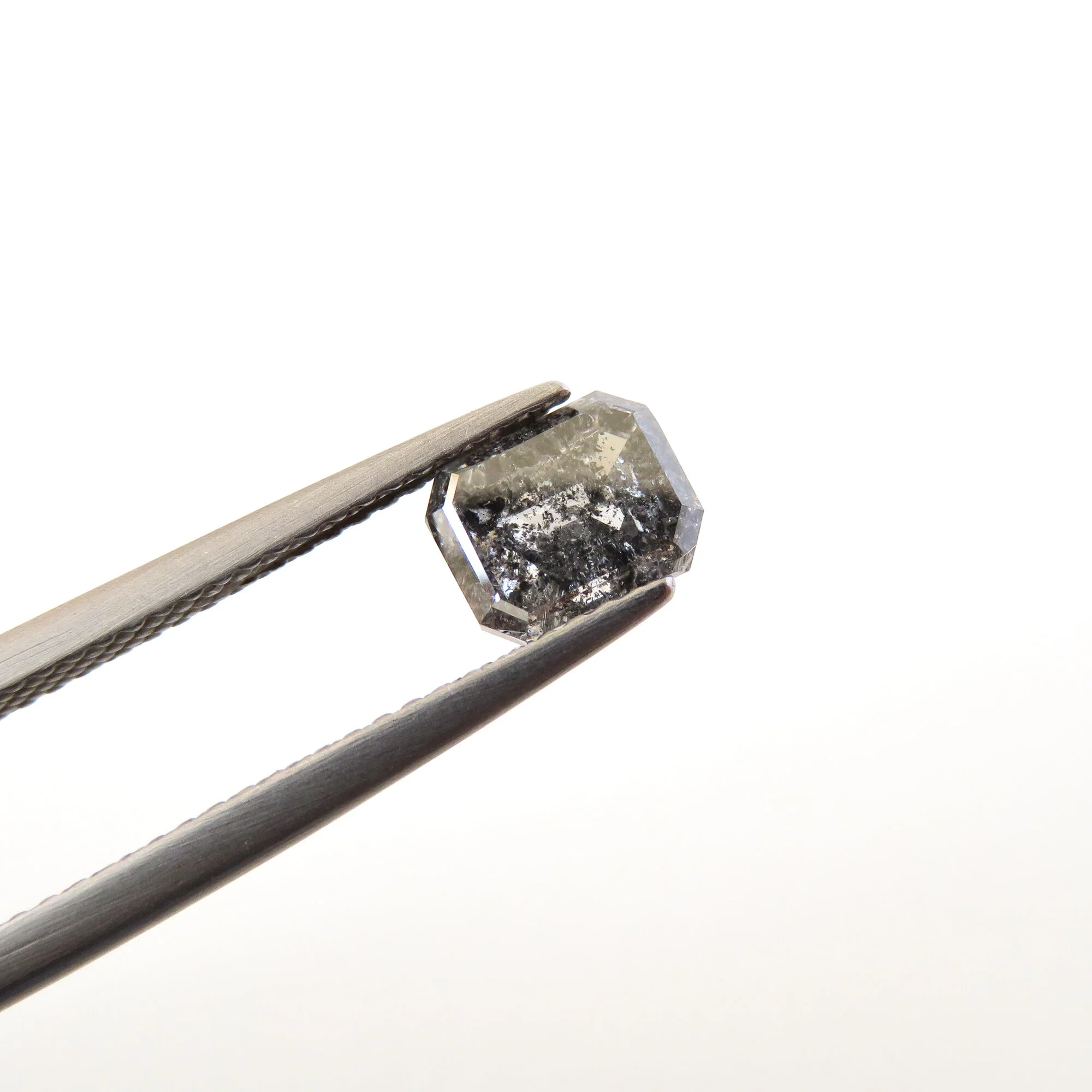 light grey salt and pepper diamond