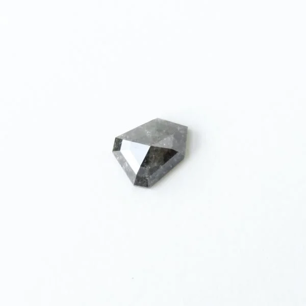 pentagon diamond shape dark grey