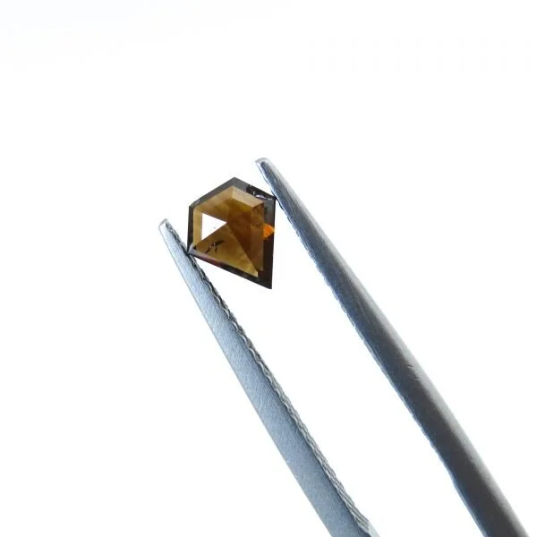 orange brown kite shape alternate diamond