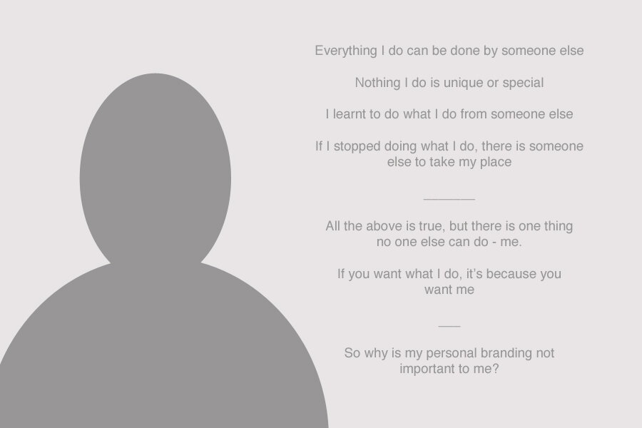 Do you think what you do is special? Well, it's not! But....