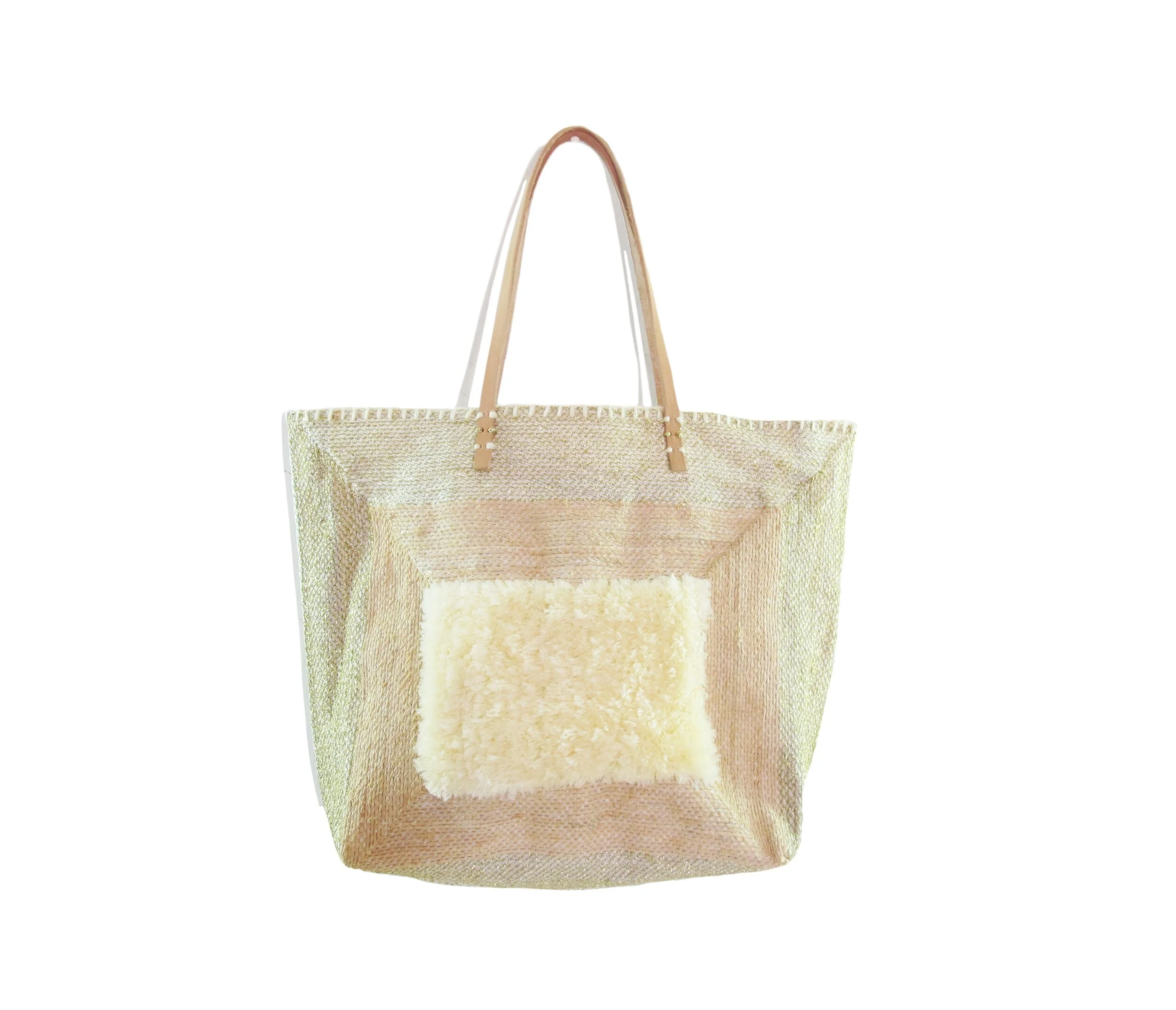 Ensbag 32p11sm / Gold Raffia