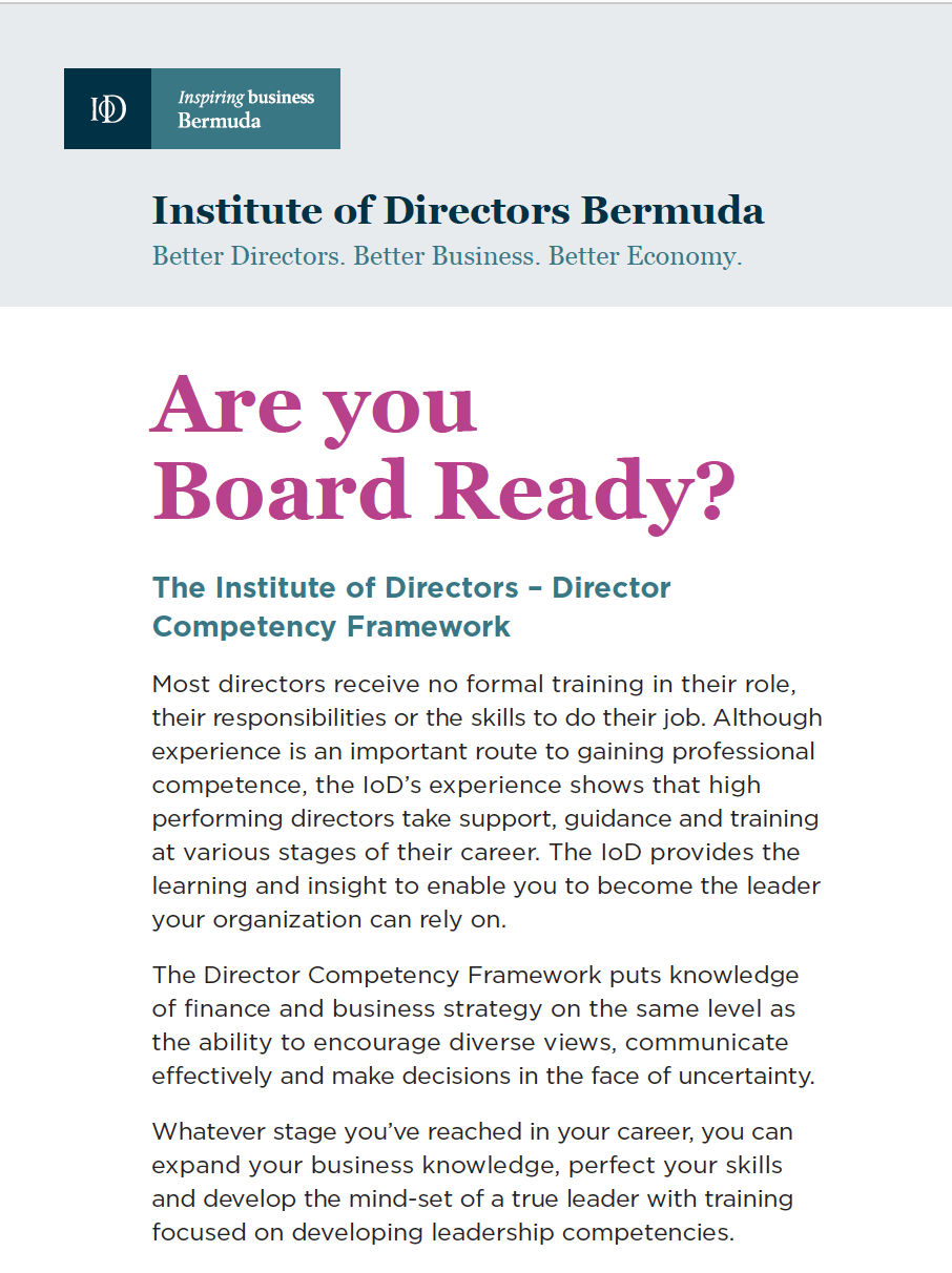 Are you Board Ready?