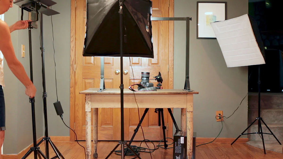 Camera and Lighting Placement for Recipe Videos — Wild Flour Media