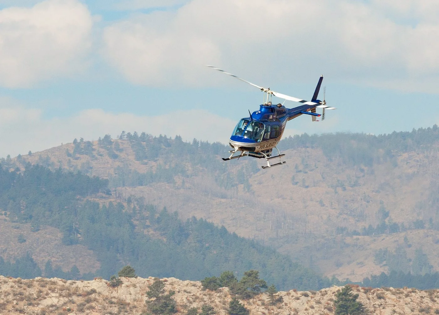Click for Helicopter Survey