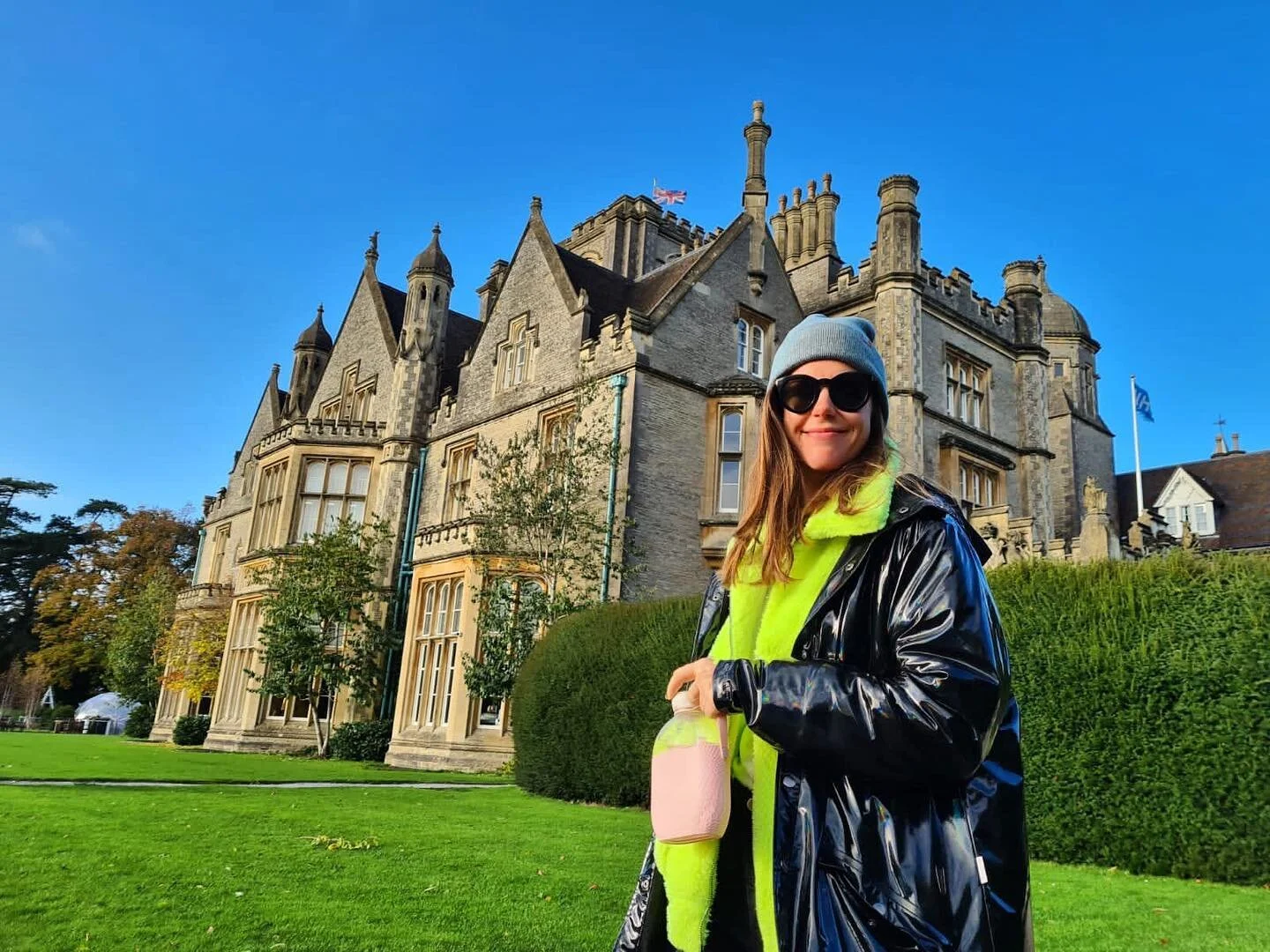 Happy Halloween. Haunted by coronavirus. Here&rsquo;s me looking smug for managing to get out of London just before we are all locked up forever. Bonus blue sky as well. Maybe the spells do work 🧙🏻&zwj;♀️